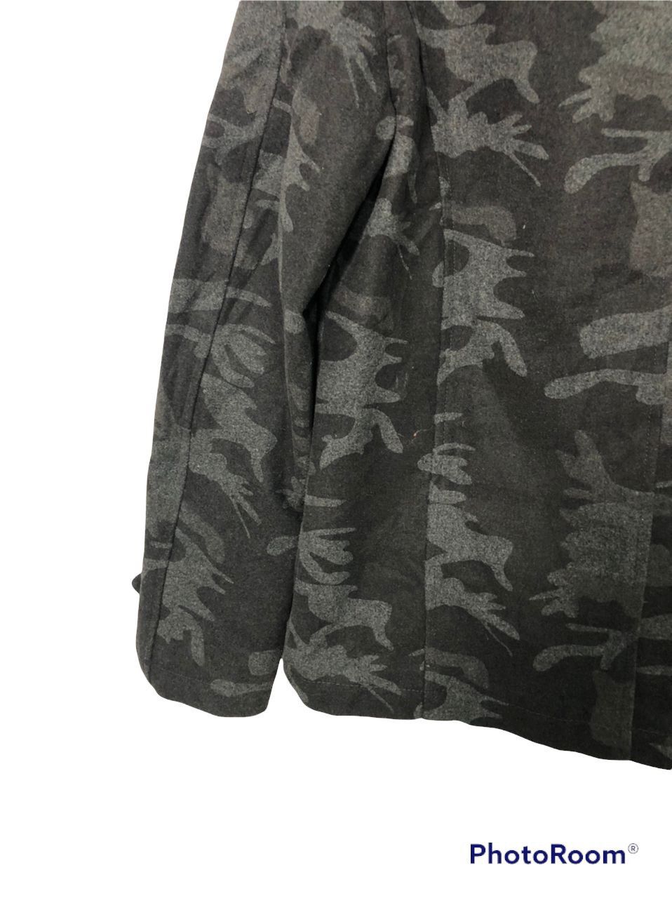 Japanese Brand Vintage Anchor Craft Camo Grey Hoodie Zipper Ups Jacket Size US M / EU 48-50 / 2 - 7 Thumbnail