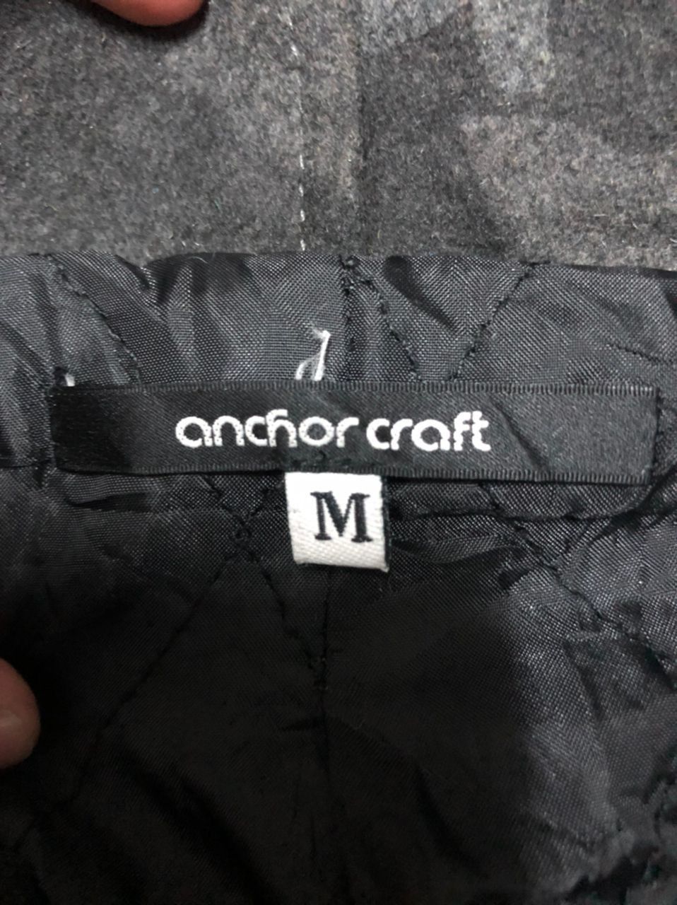 Japanese Brand Vintage Anchor Craft Camo Grey Hoodie Zipper Ups Jacket Size US M / EU 48-50 / 2 - 9 Thumbnail