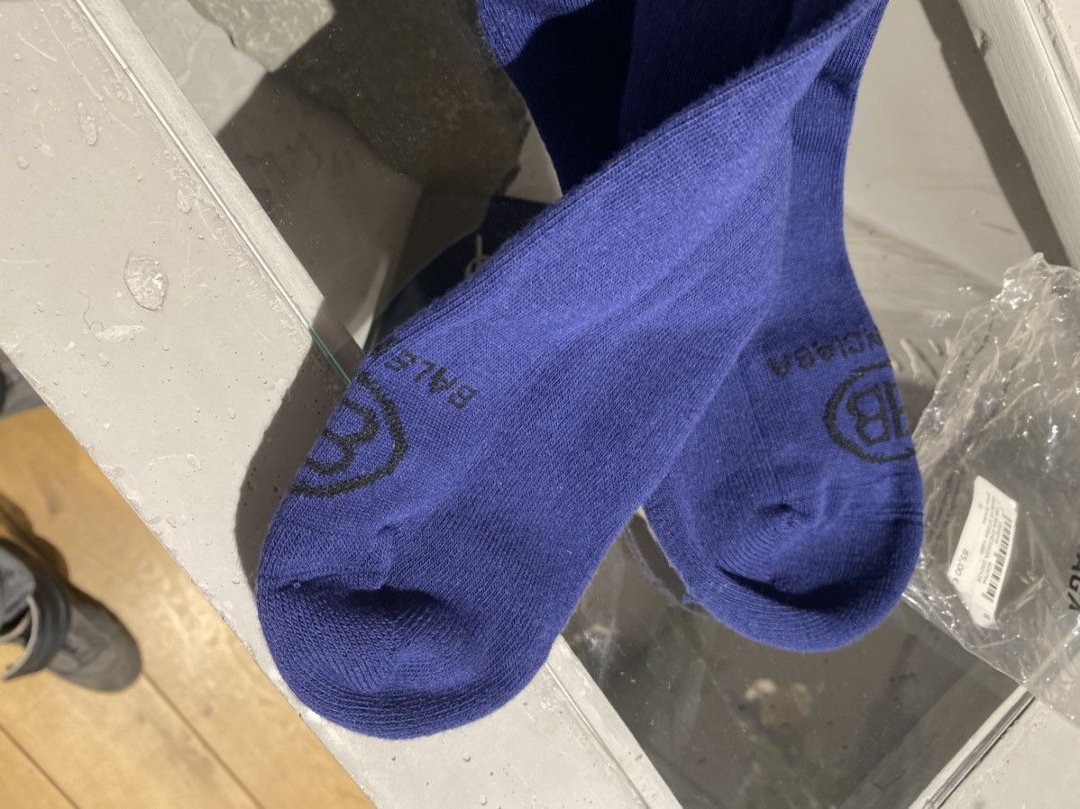 Balenciaga Balenciaga Logo Socks Size ONE SIZE - 7 Thumbnail