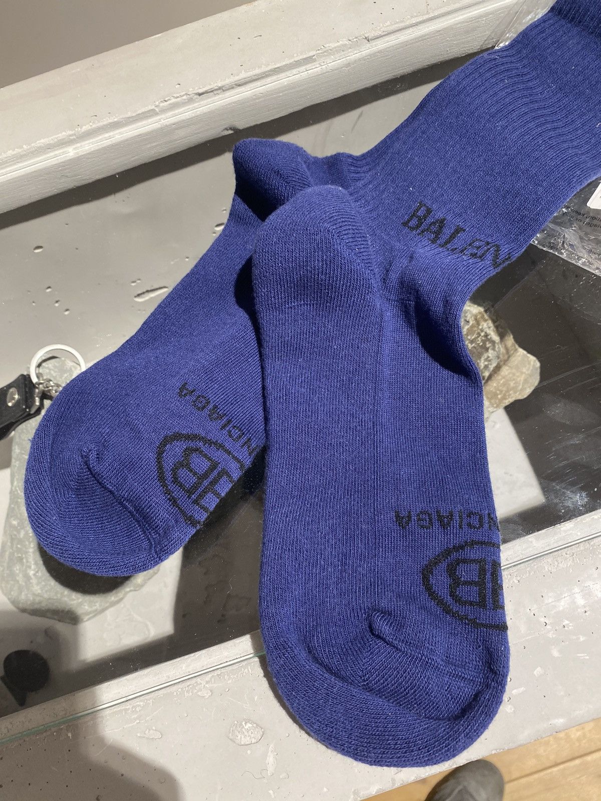 Balenciaga Balenciaga Logo Socks Size ONE SIZE - 3 Thumbnail