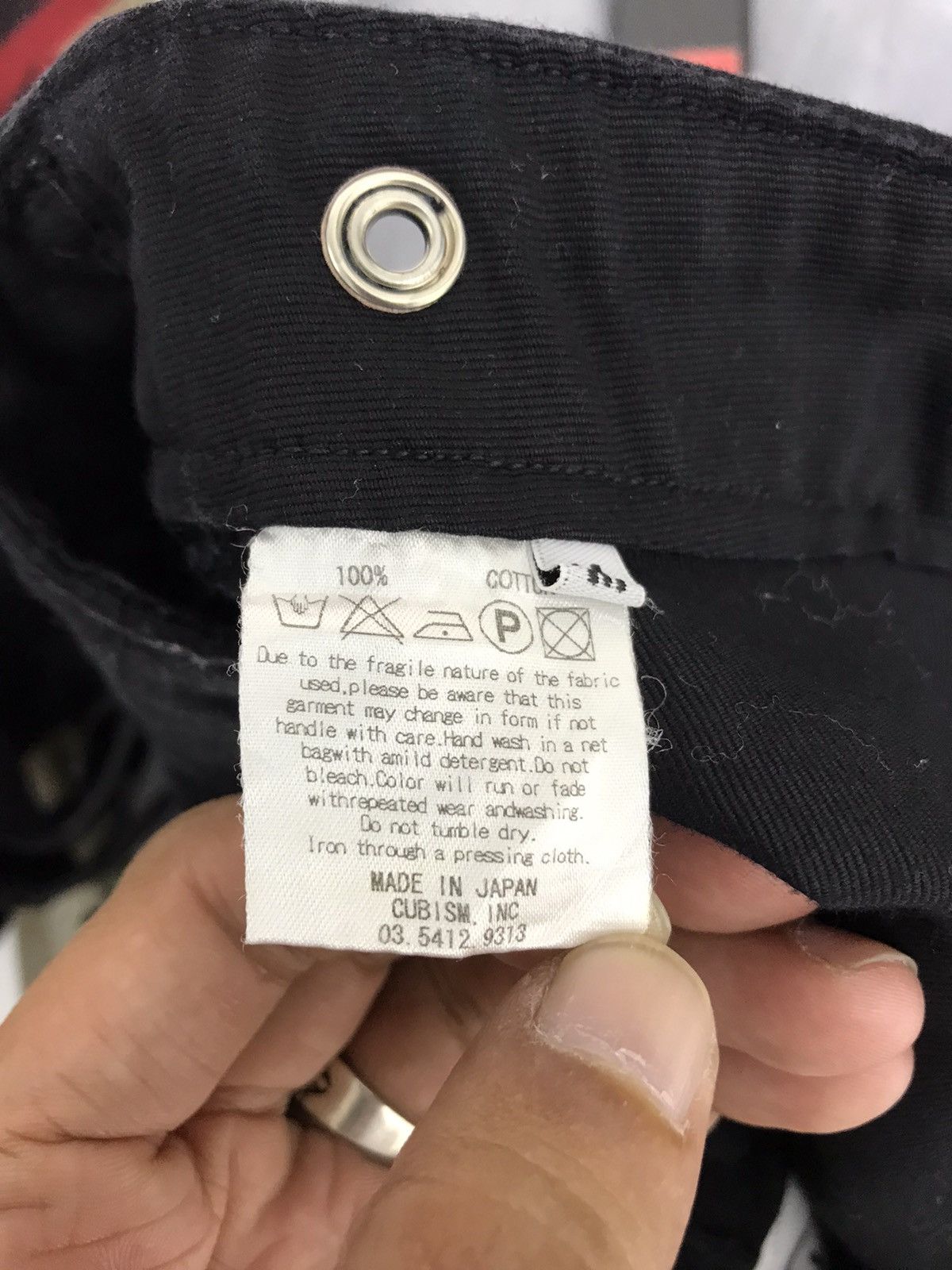 Japanese Brand Rare Visvim Workwear Pant Butt Layered Regular Straight 3🟦3 Size US 33 - 8 Thumbnail