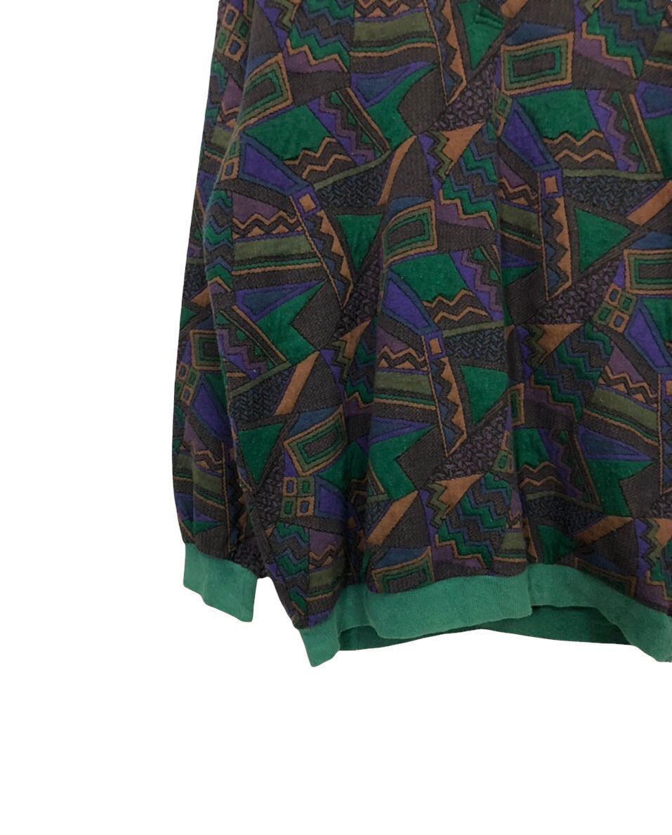 Japanese Brand Vintage Ficelle Bridgestone Multicolour Sweater Sweatshirt Size US L / EU 52-54 / 3 - 3 Thumbnail