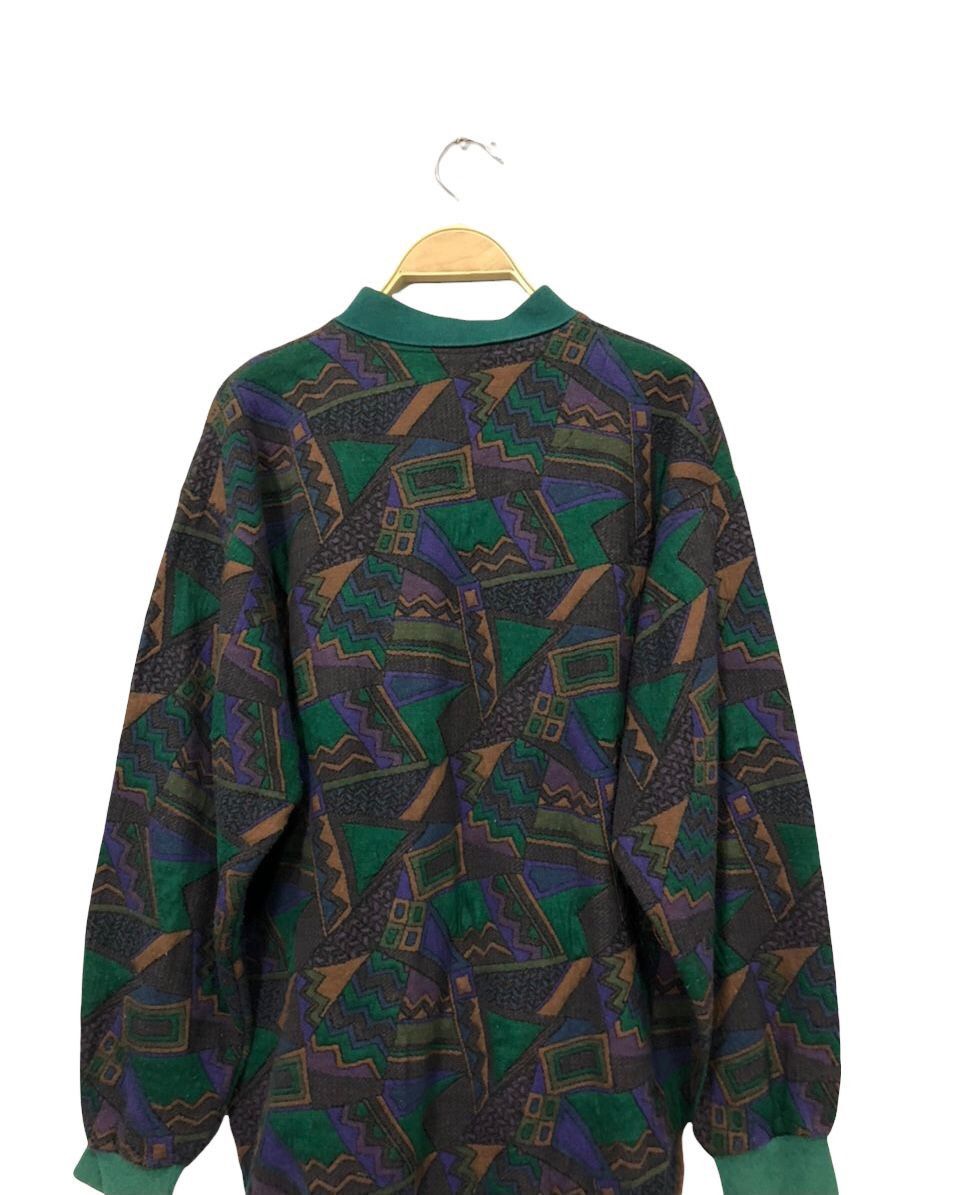 Japanese Brand Vintage Ficelle Bridgestone Multicolour Sweater Sweatshirt Size US L / EU 52-54 / 3 - 8 Thumbnail