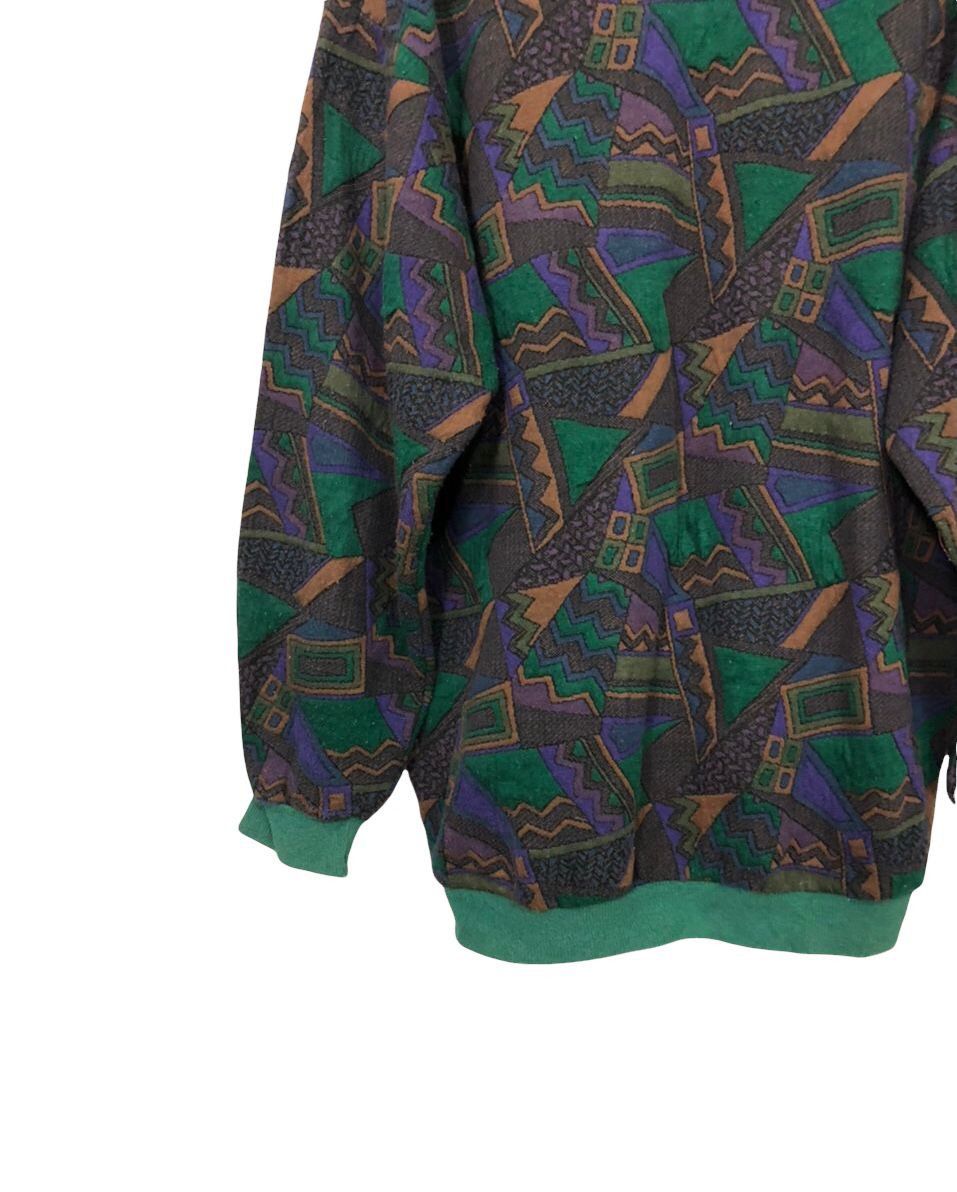 Japanese Brand Vintage Ficelle Bridgestone Multicolour Sweater Sweatshirt Size US L / EU 52-54 / 3 - 7 Thumbnail