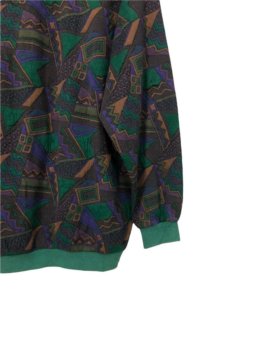Japanese Brand Vintage Ficelle Bridgestone Multicolour Sweater Sweatshirt Size US L / EU 52-54 / 3 - 6 Thumbnail