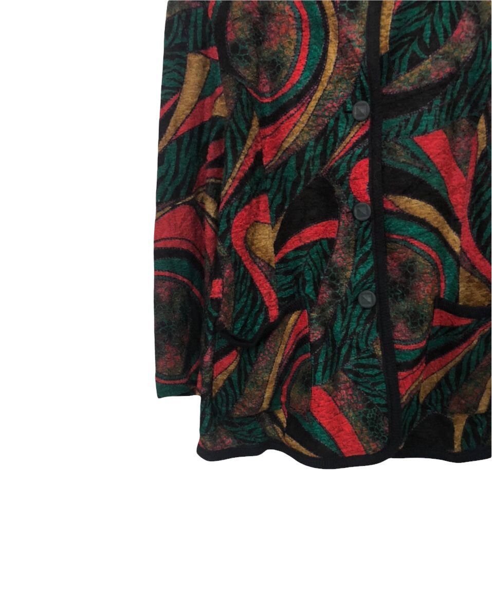 Japanese Brand Vintage Unbranded Fasion Art Button Ups Blazer Coat Jacket Size US S / EU 44-46 / 1 - 3 Thumbnail