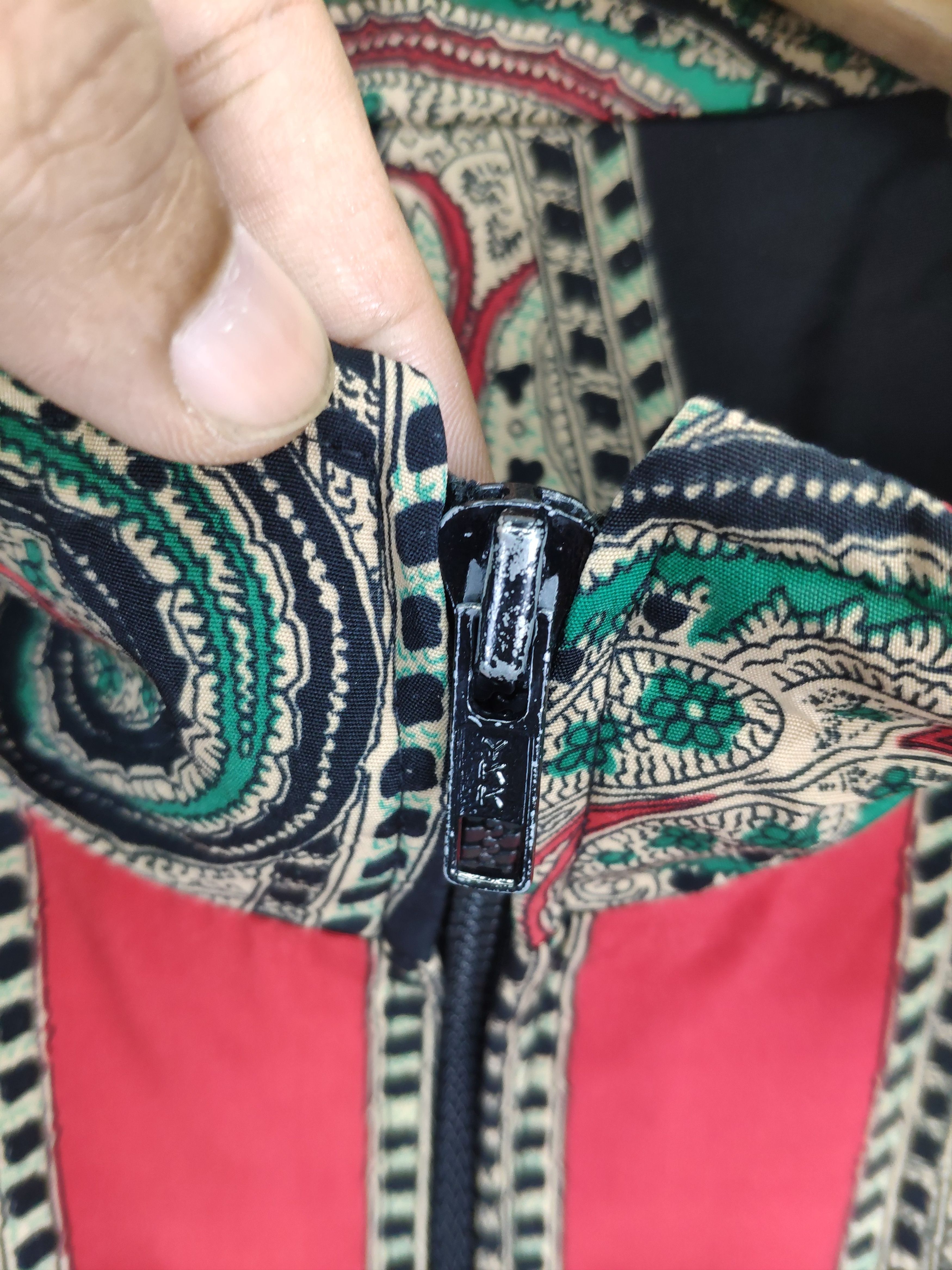Japanese Brand × Vintage Vintage Paisley Jacket Kapital Style Fullprint Size US L / EU 52-54 / 3 - 9 Thumbnail