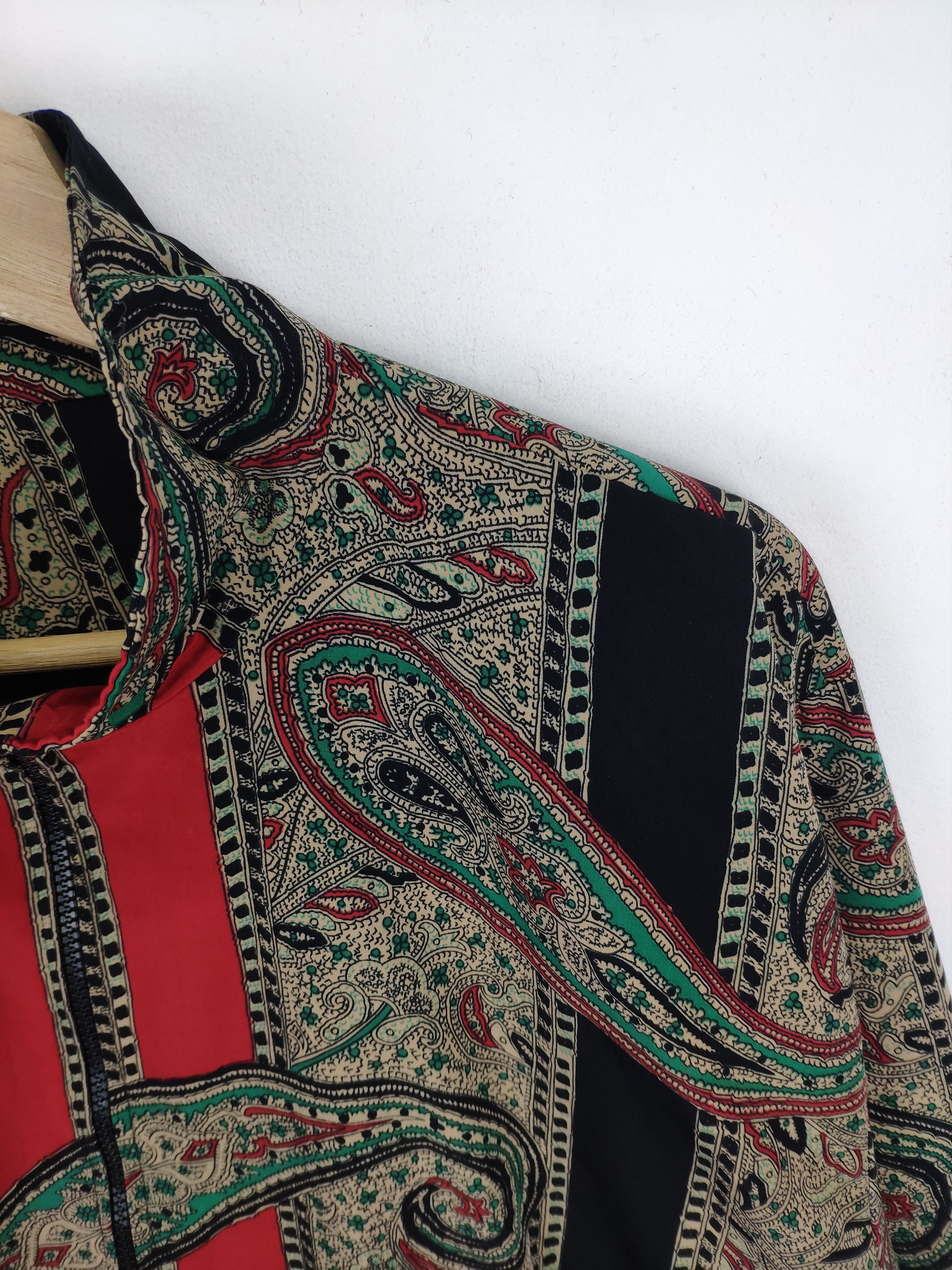 Japanese Brand × Vintage Vintage Paisley Jacket Kapital Style Fullprint Size US L / EU 52-54 / 3 - 10 Thumbnail