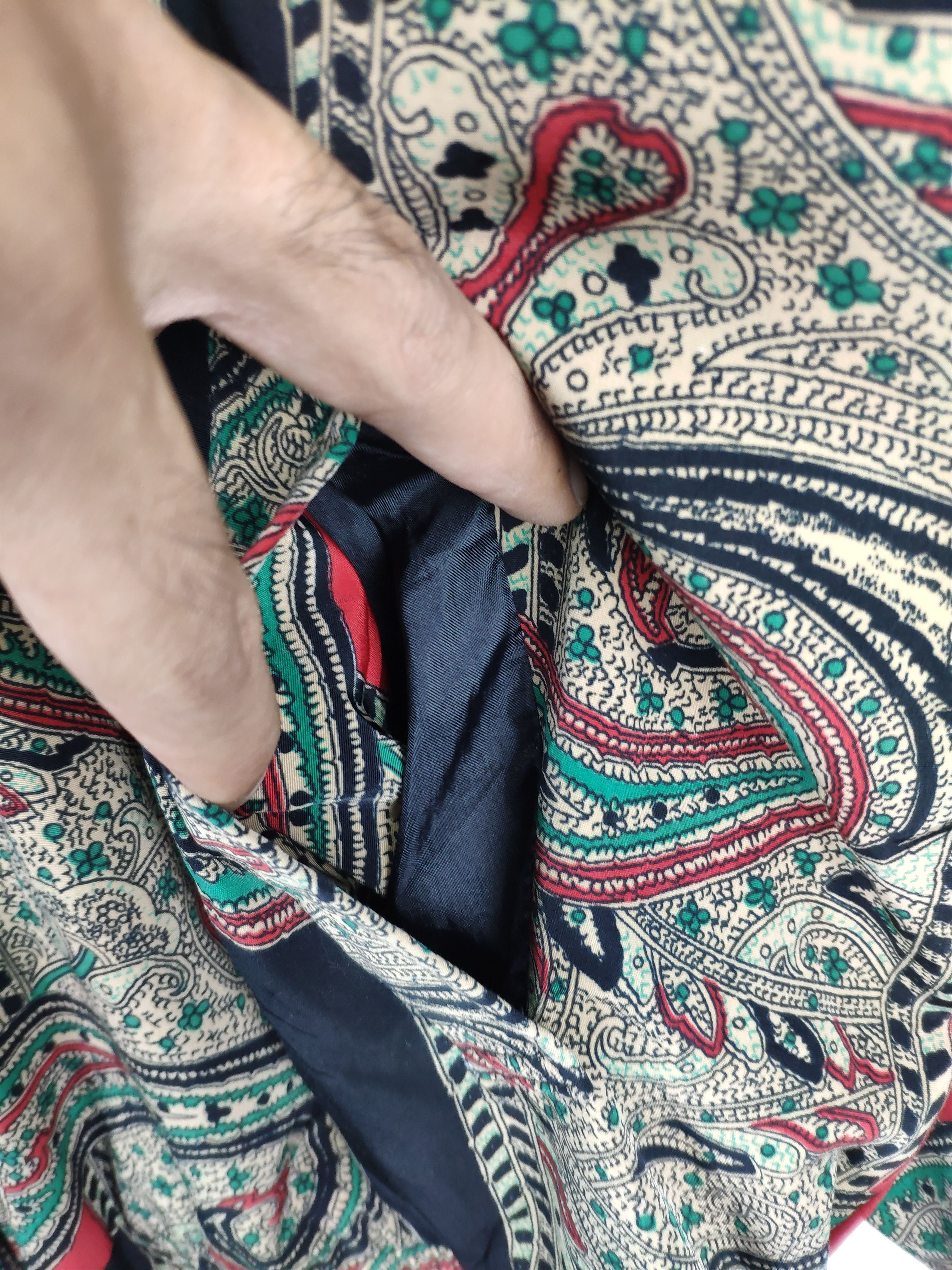 Japanese Brand × Vintage Vintage Paisley Jacket Kapital Style Fullprint Size US L / EU 52-54 / 3 - 11 Thumbnail
