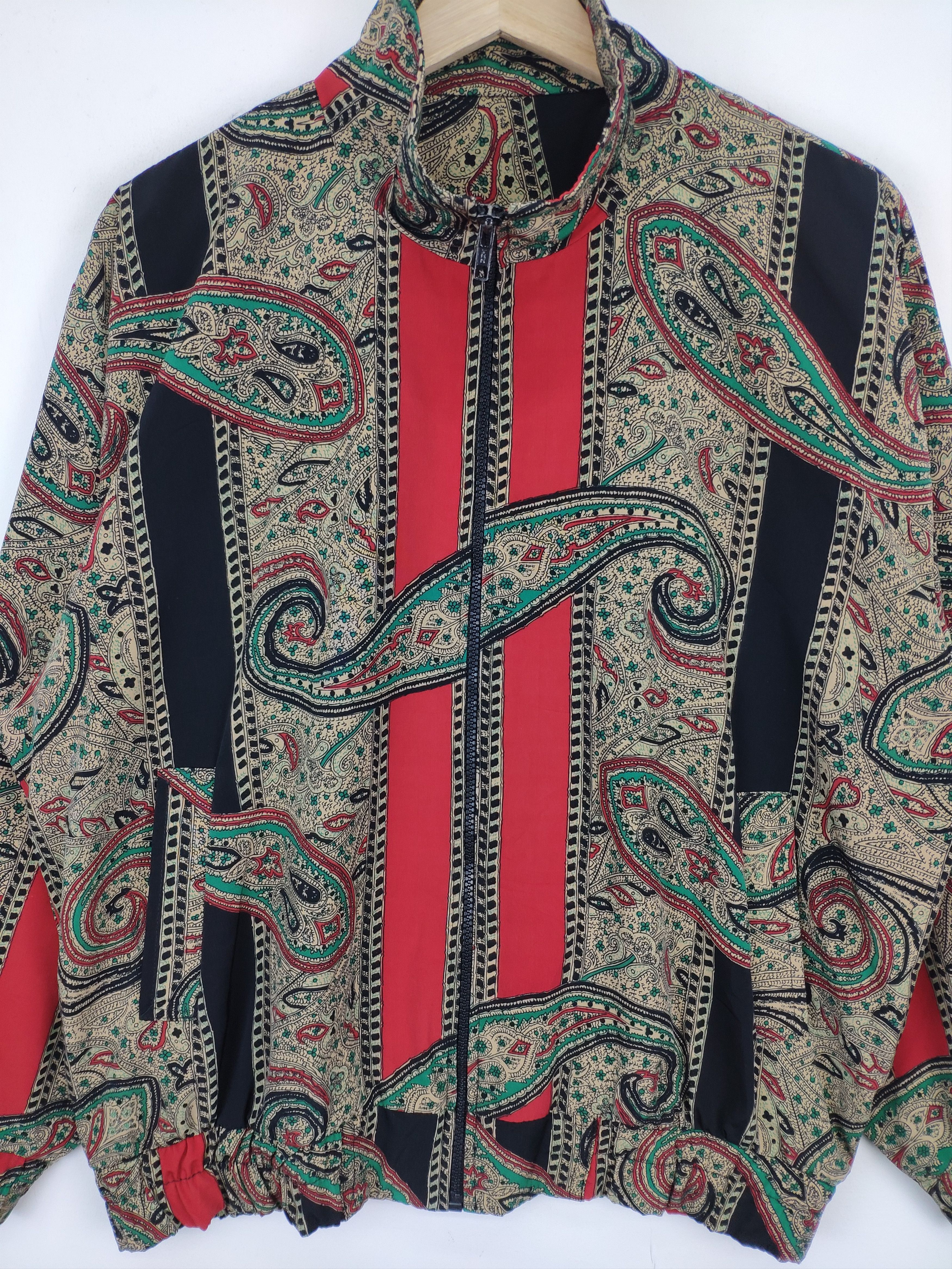 Japanese Brand × Vintage Vintage Paisley Jacket Kapital Style Fullprint Size US L / EU 52-54 / 3 - 8 Thumbnail