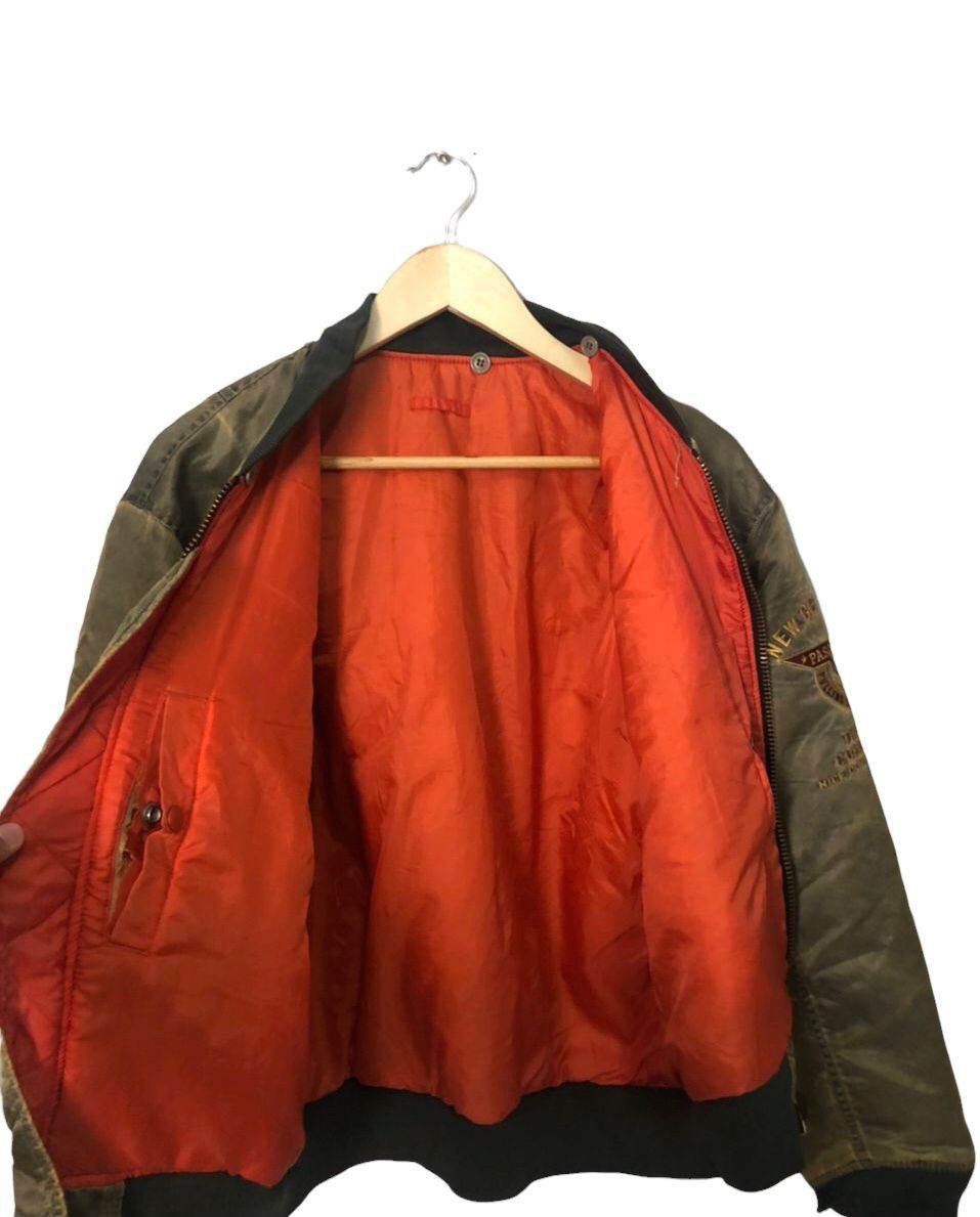 Japanese Brand Vintage PassRush Embroidery Big Logo Zip Ups Bomber Jacket Size US XL / EU 56 / 4 - 5 Thumbnail