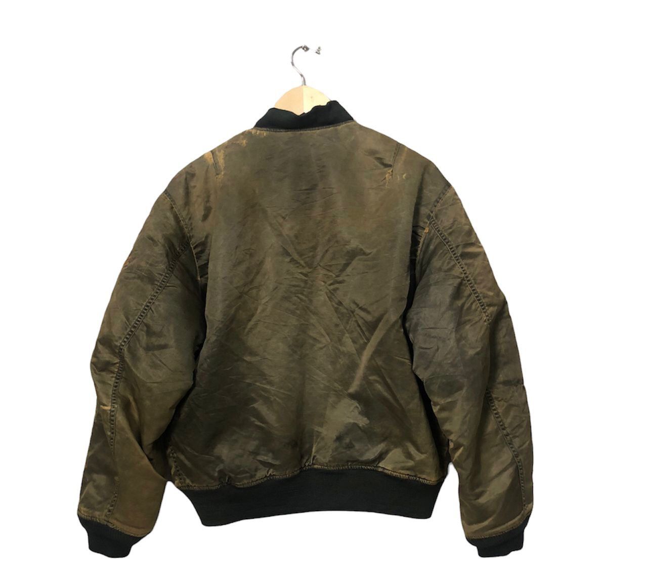 Japanese Brand Vintage PassRush Embroidery Big Logo Zip Ups Bomber Jacket Size US XL / EU 56 / 4 - 6 Thumbnail
