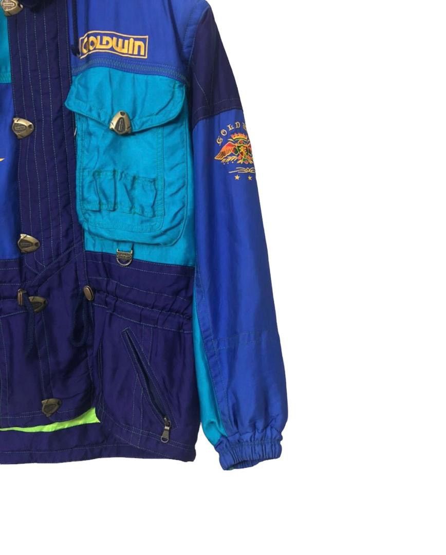 Goldwin Vintage Goldwin Embroidered Logo Zipper Ups Hoodie Jacket Size US XXL / EU 58 / 5 - 2 Thumbnail