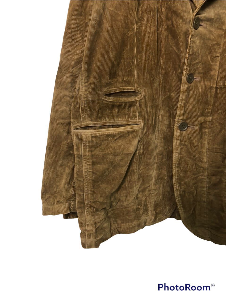 Kansai Yamamoto Vintage Kansai By Kansai Yamamoto Corduroy jacket Size US L / EU 52-54 / 3 - 3 Thumbnail