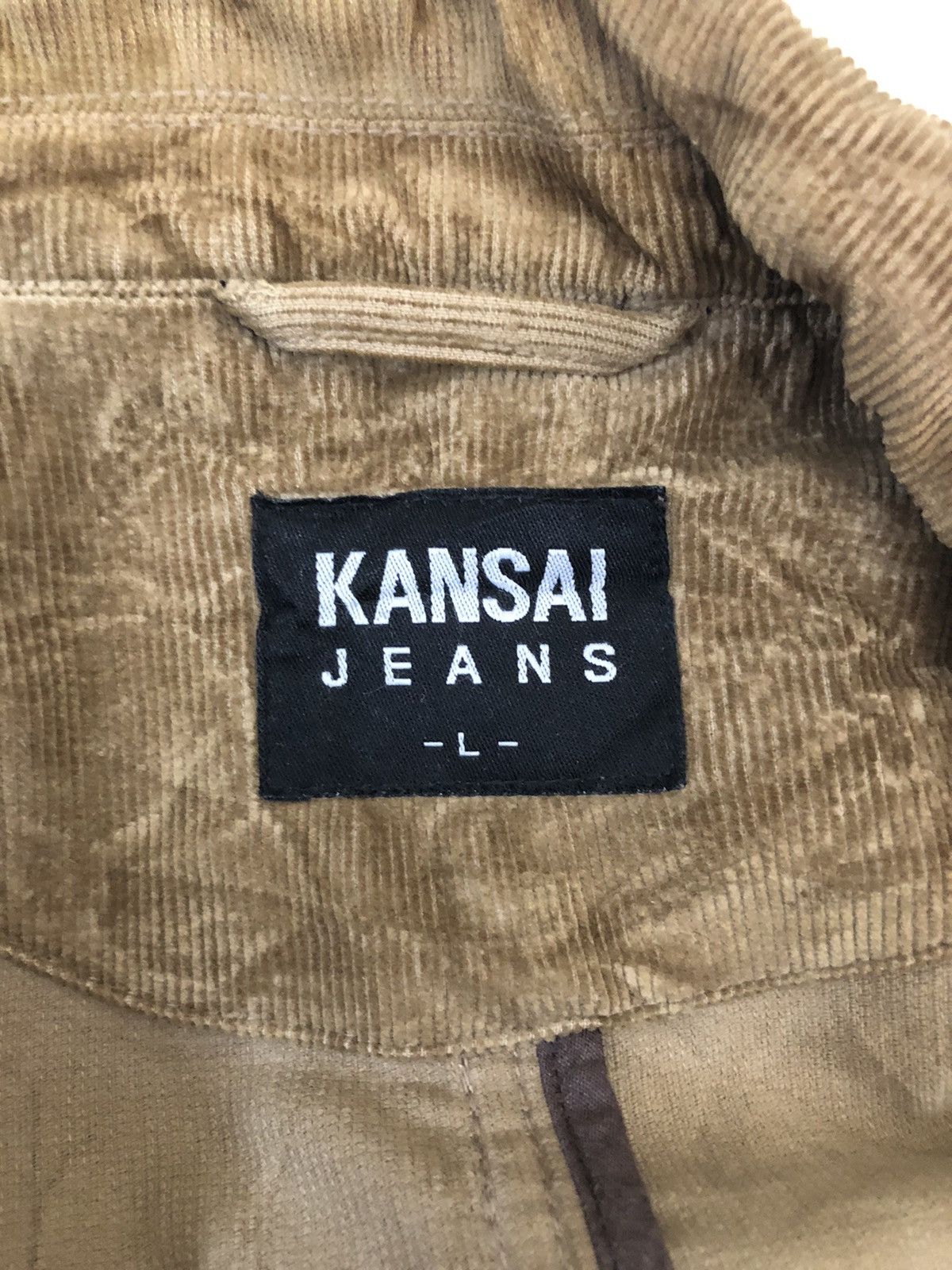 Kansai Yamamoto Vintage Kansai By Kansai Yamamoto Corduroy jacket Size US L / EU 52-54 / 3 - 9 Thumbnail