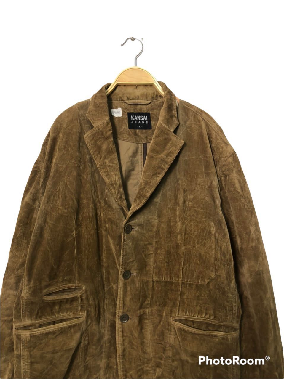 Kansai Yamamoto Vintage Kansai By Kansai Yamamoto Corduroy jacket Size US L / EU 52-54 / 3 - 4 Thumbnail