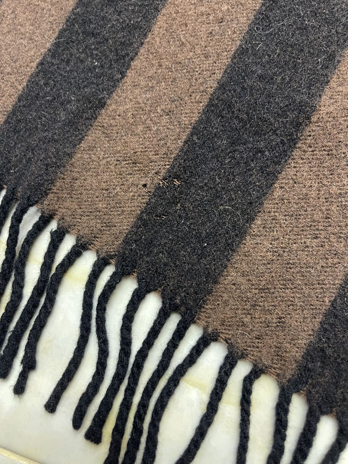 Fendi Fendi Foulard Monogram Wool Scarf Size ONE SIZE - 8 Thumbnail