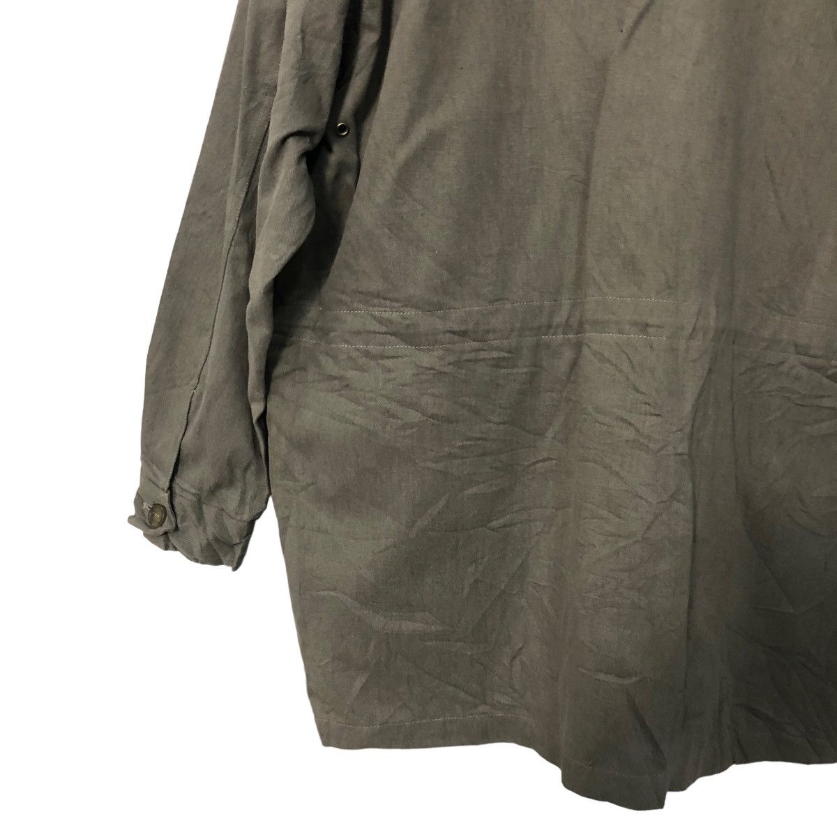 Japanese Brand Vintage Midcoats International Zipper Hoodie Oversize Jacket Size US XXL / EU 58 / 5 - 7 Thumbnail