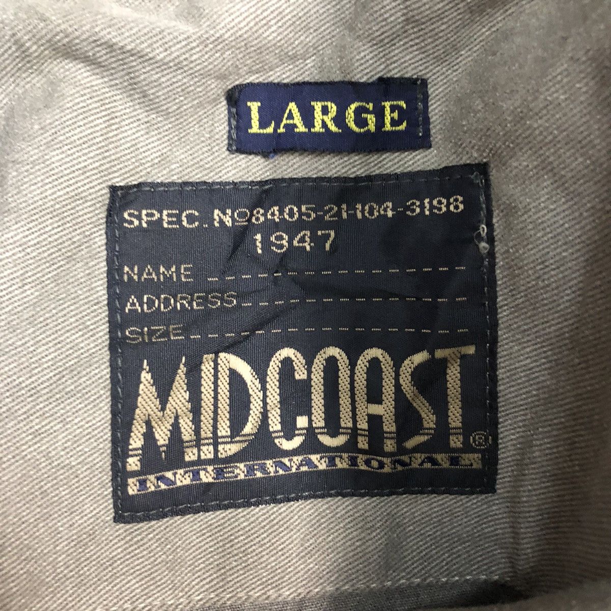 Japanese Brand Vintage Midcoats International Zipper Hoodie Oversize Jacket Size US XXL / EU 58 / 5 - 9 Thumbnail