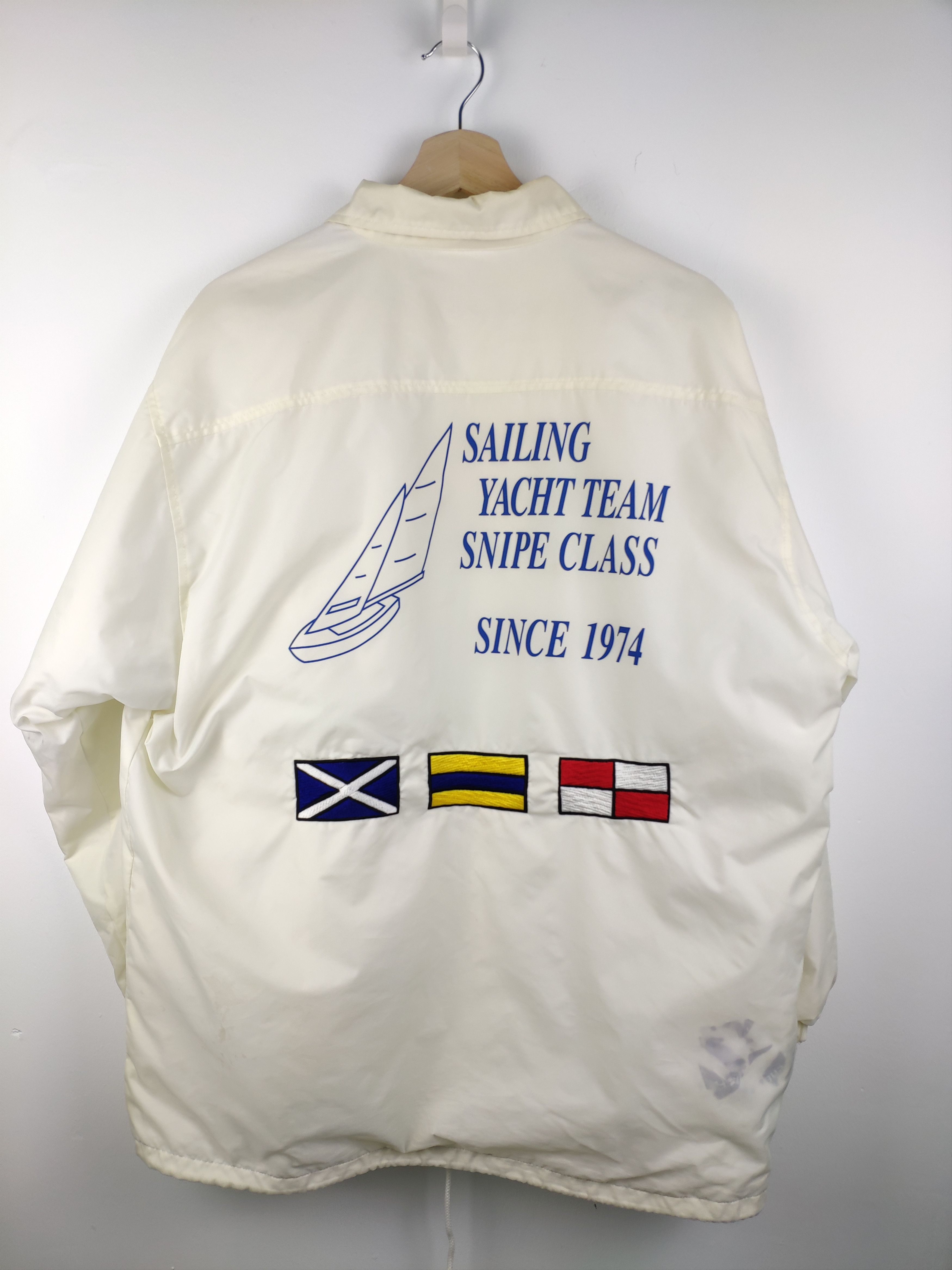 Helly Hansen × Vintage Steal 💥 Vintage Helly Hansen Jacket Spell Out Distressed Size US L / EU 52-54 / 3 - 1 Thumbnail