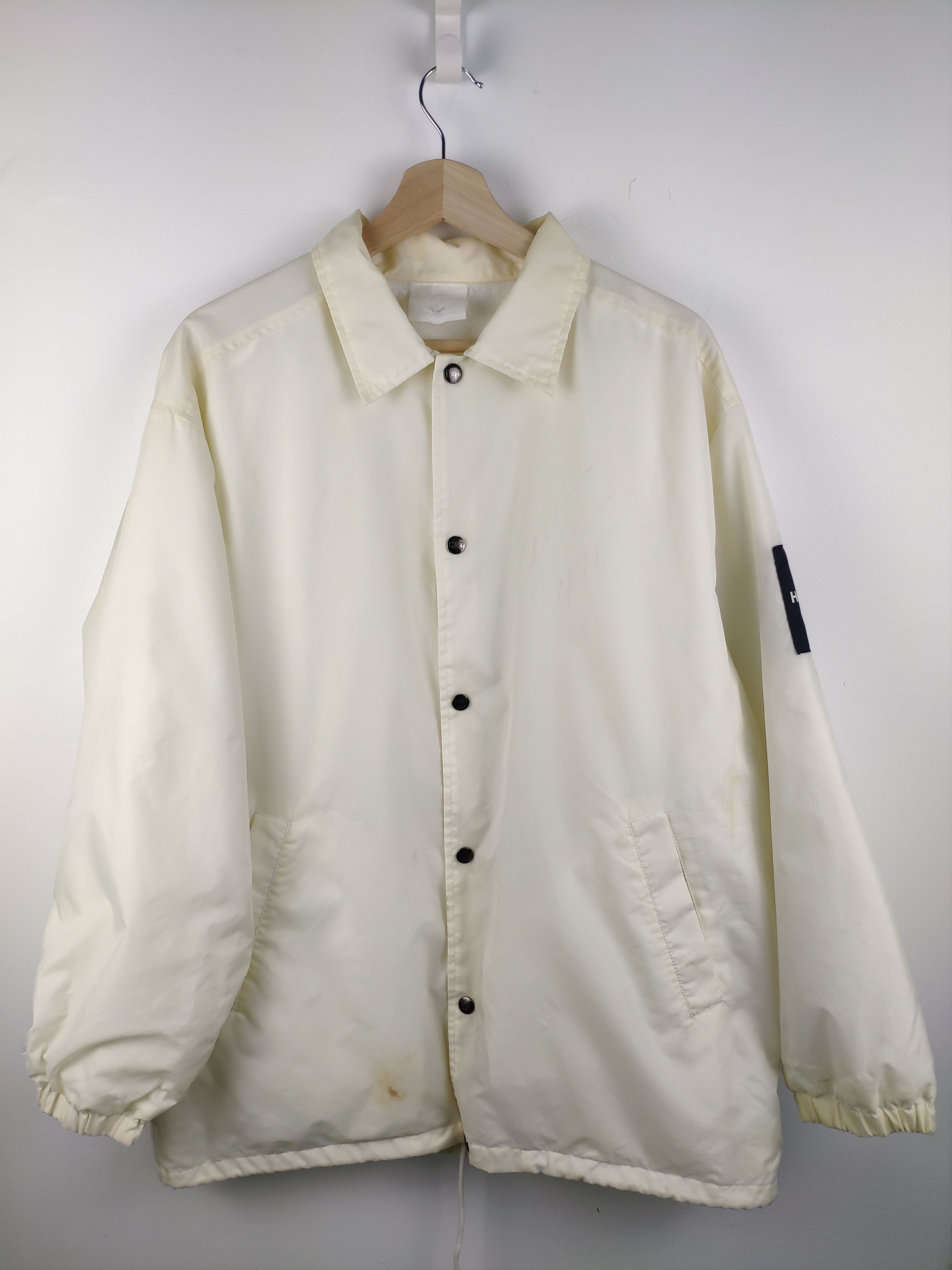 Helly Hansen × Vintage Steal 💥 Vintage Helly Hansen Jacket Spell Out Distressed Size US L / EU 52-54 / 3 - 19 Thumbnail