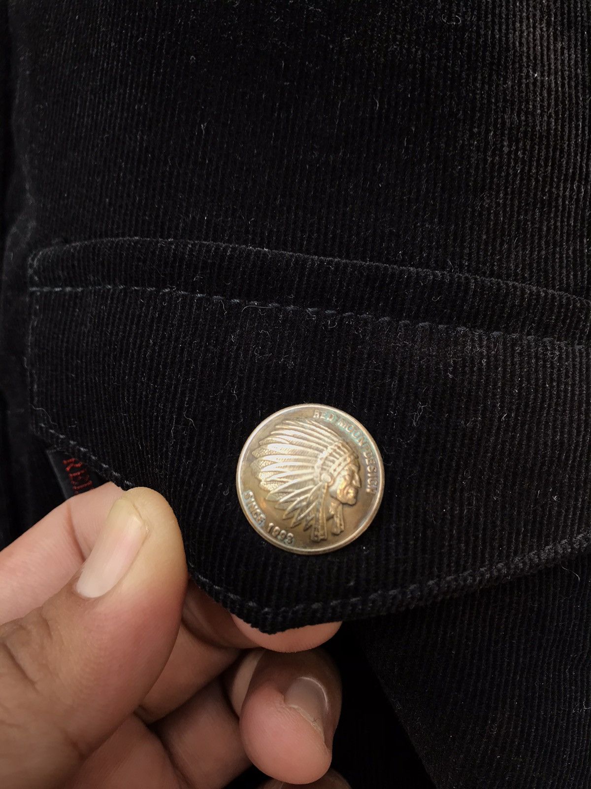 Redmoon Redmoon Japan Corduroy Button Ups Shirt-Faded/Discolouration Size US S / EU 44-46 / 1 - 5 Thumbnail