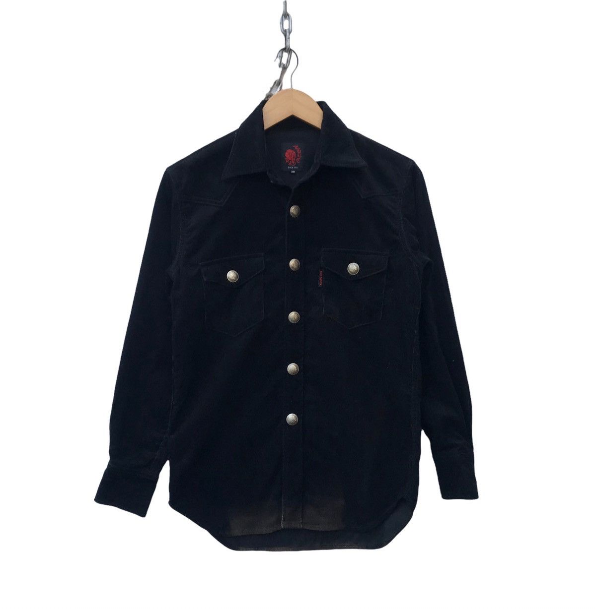 Redmoon Redmoon Japan Corduroy Button Ups Shirt-Faded/Discolouration Size US S / EU 44-46 / 1 - 1 Thumbnail