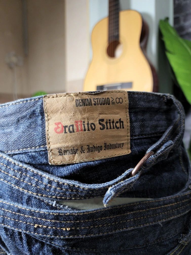 Rare!! Oraffito Stitch Japan Pant
