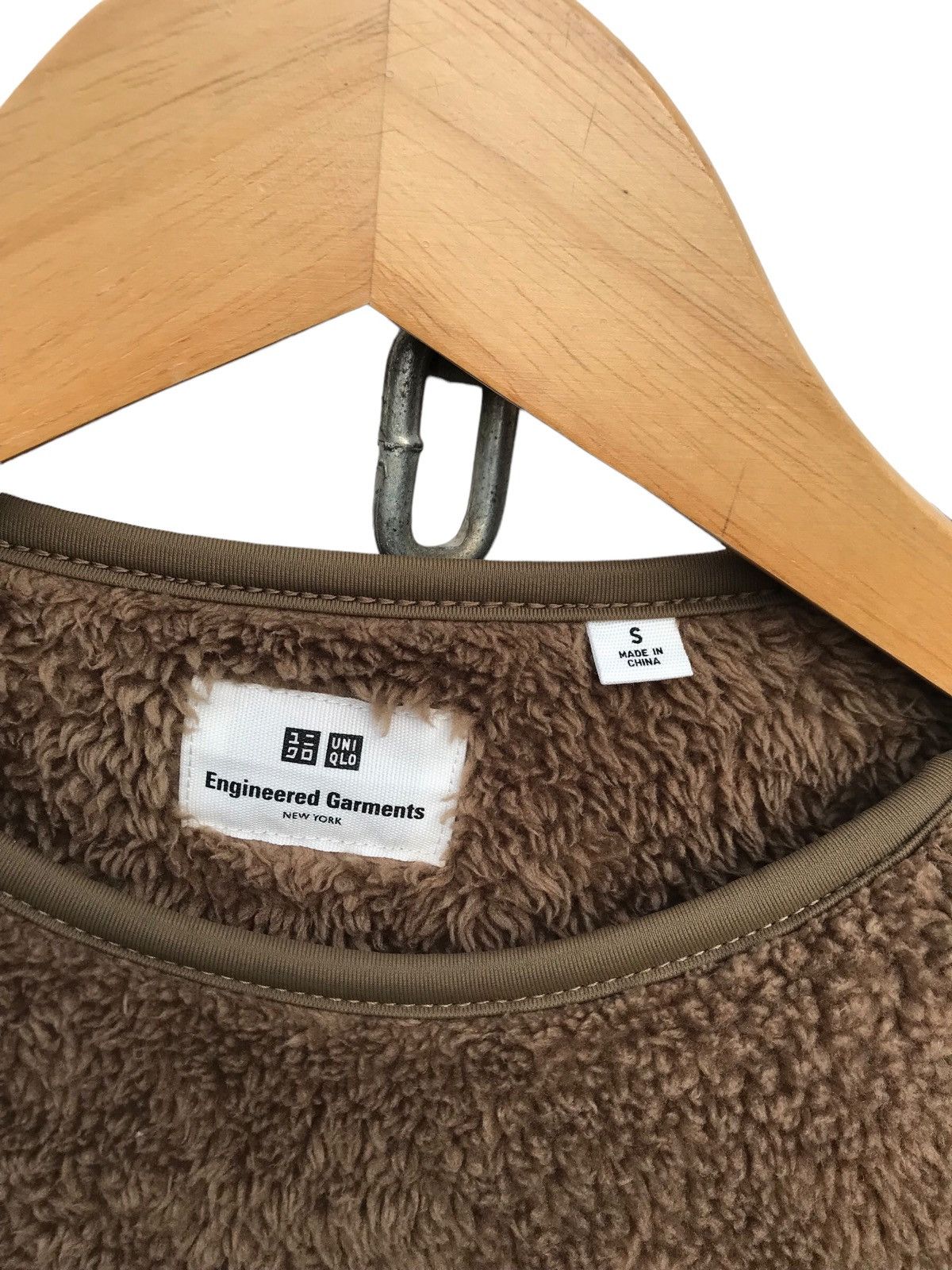 Engineered Garments × Uniqlo Uniqlo Engineer Garments Sherpa Sweater Size US S / EU 44-46 / 1 - 2 Thumbnail