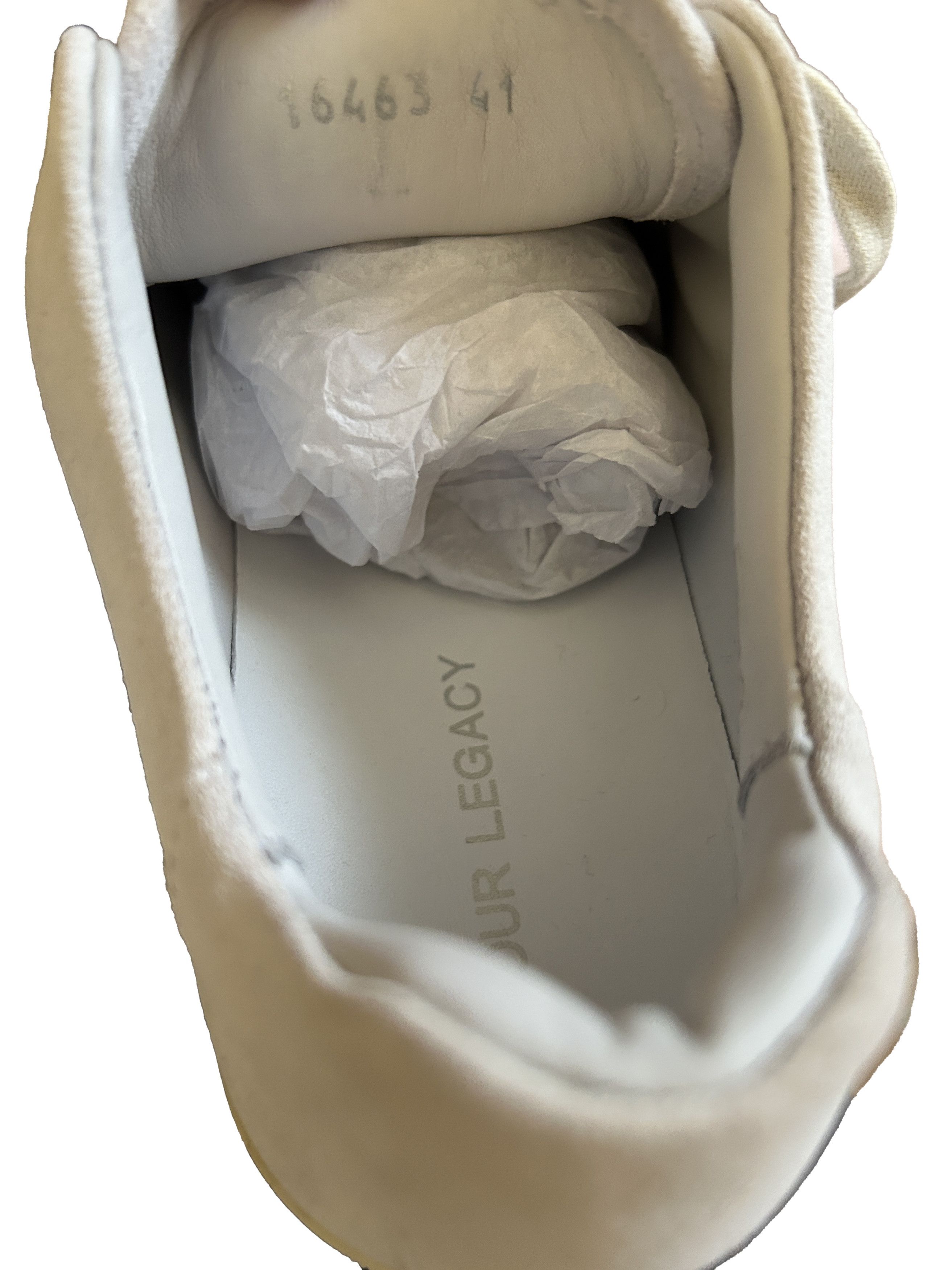 Our Legacy Our legacy Classic white sneaker Off white seapearl Size US 8 / EU 41 - 6 Thumbnail