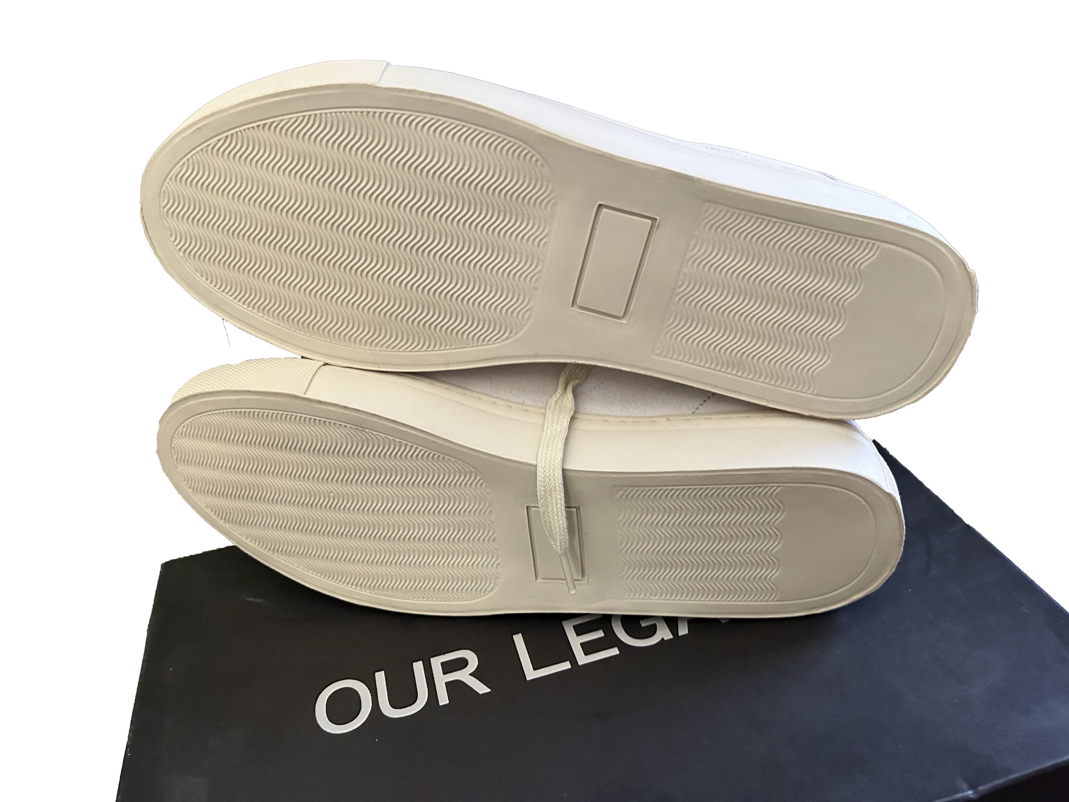 Our Legacy Our legacy Classic white sneaker Off white seapearl Size US 8 / EU 41 - 5 Thumbnail