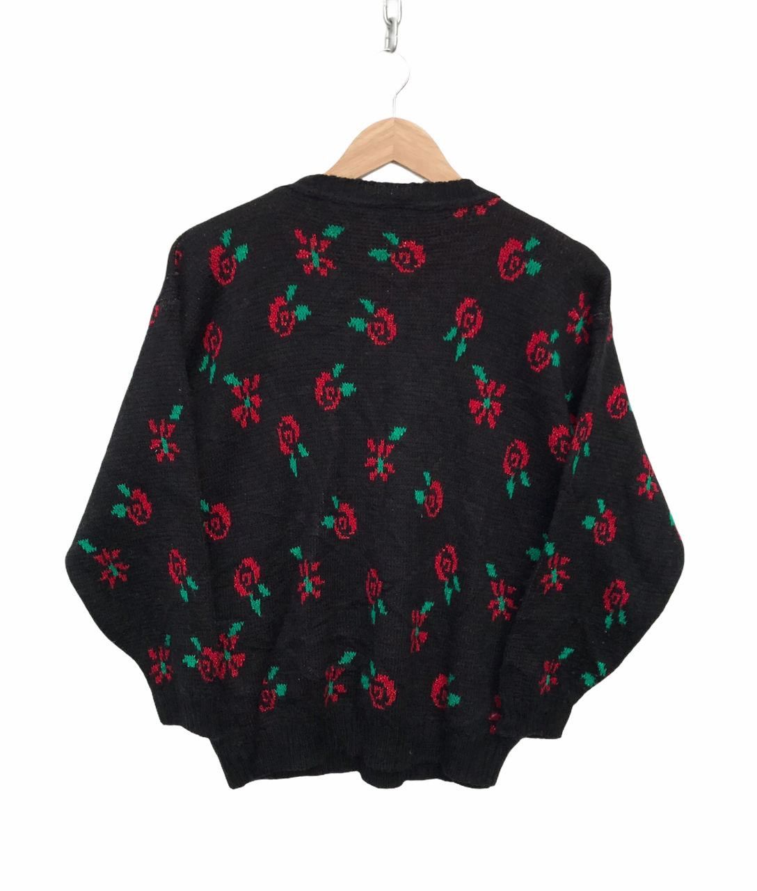 Vintage Vintage Flowers Knitwear Made in Usa Size US S / EU 44-46 / 1 - 4 Thumbnail