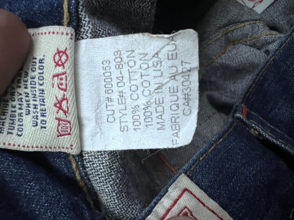 True Religion SICK🔥Vintage True Religion FLARED Ripped Denim Pant Size US 28 / EU 44 - 10 Thumbnail
