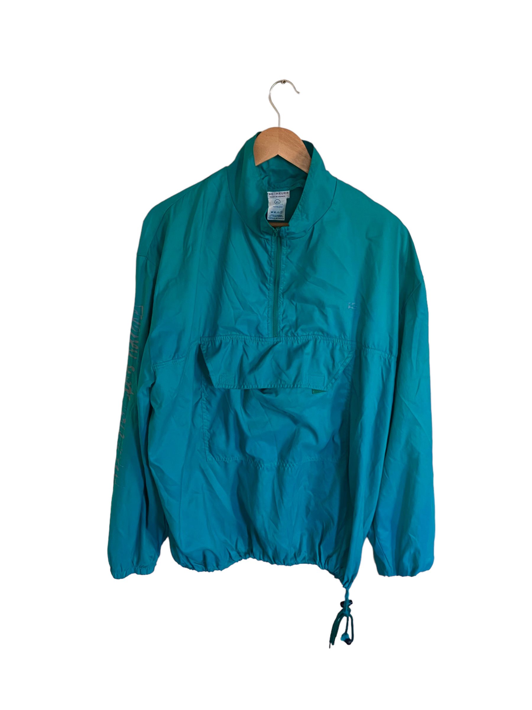 Tag Heuer × Vintage Tag Heuer 80s' vintage winbraker jacket Size US XL / EU 56 / 4 - 1 Thumbnail