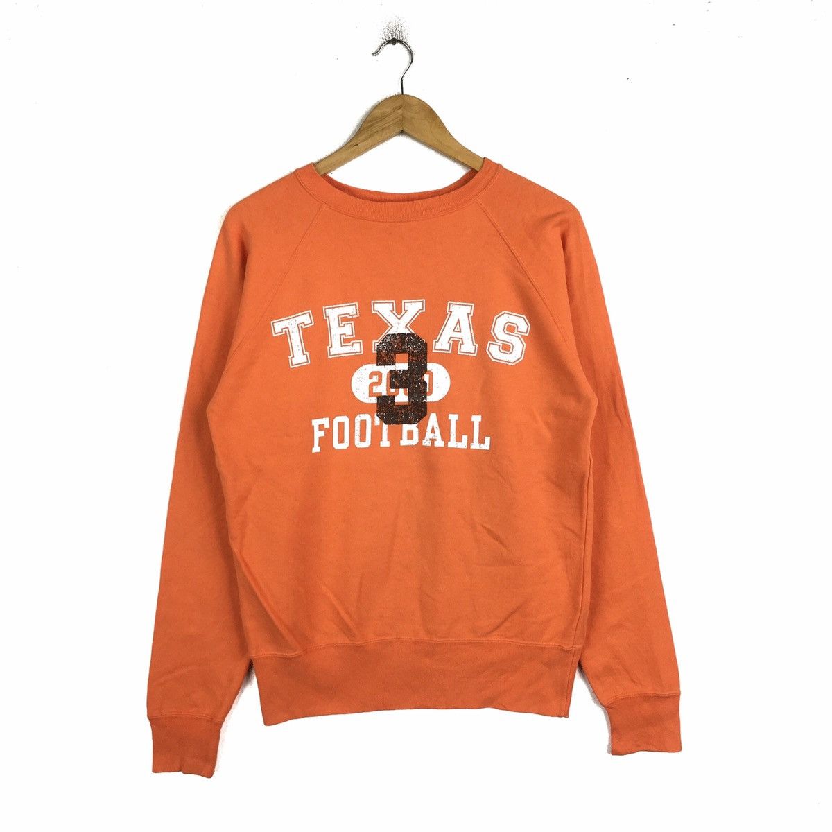 image of Toyo Enterprises x Vintage Cheswick Texas Football Toyo Enterprise Sweatshirts in Orange (Size Medi