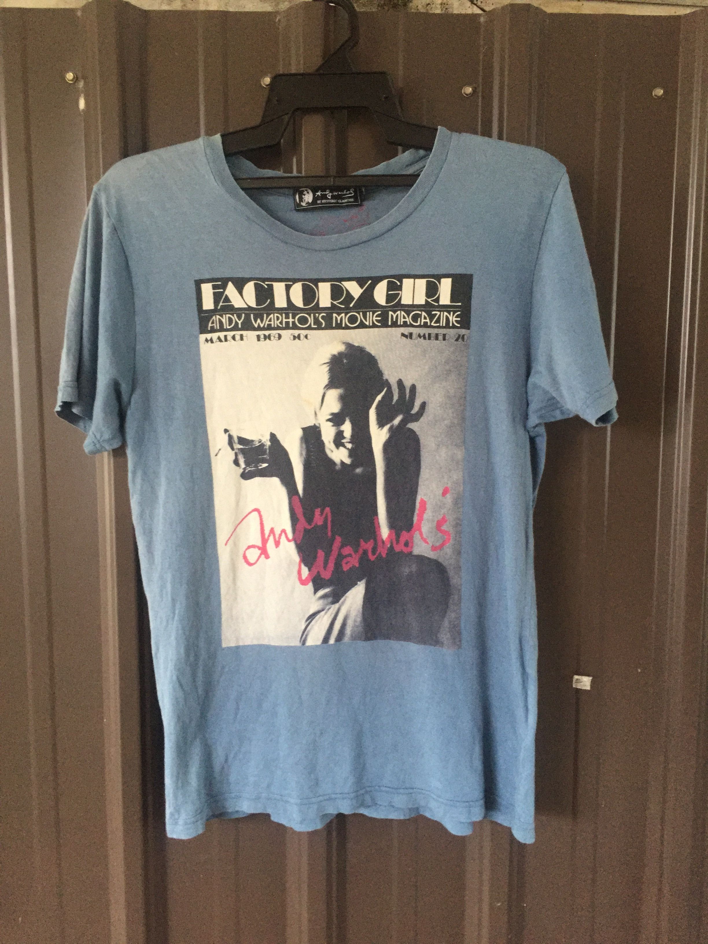 Andy Warhol × Hysteric Glamour 🔥Rare🔥Hysteric Glamour Andy Warhol Factory Girl Movie Tee Size US S / EU 44-46 / 1 - 1 Thumbnail