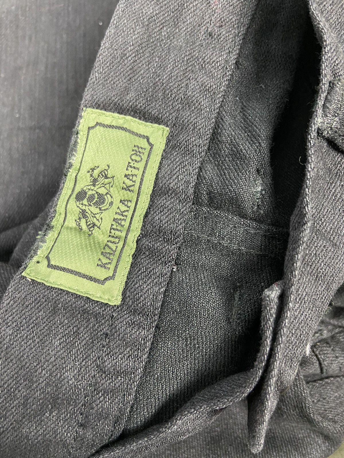Issey Miyake × Japanese Brand × Tete Homme Kazutaka katoh Issey Miyake Tete Homme Denim Jeans Size US 38 / EU 54 - 9 Thumbnail