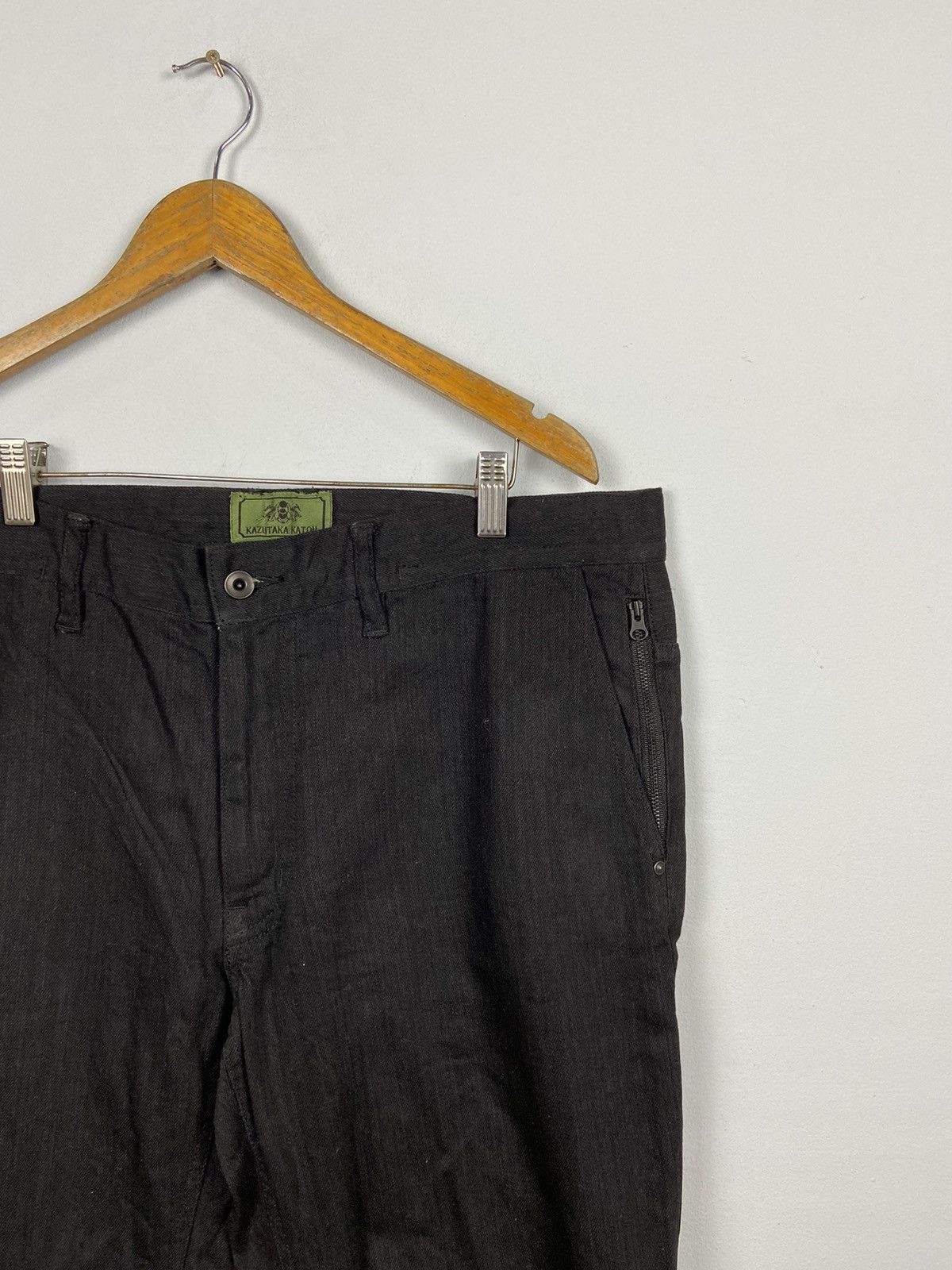 Issey Miyake × Japanese Brand × Tete Homme Kazutaka katoh Issey Miyake Tete Homme Denim Jeans Size US 38 / EU 54 - 2 Thumbnail