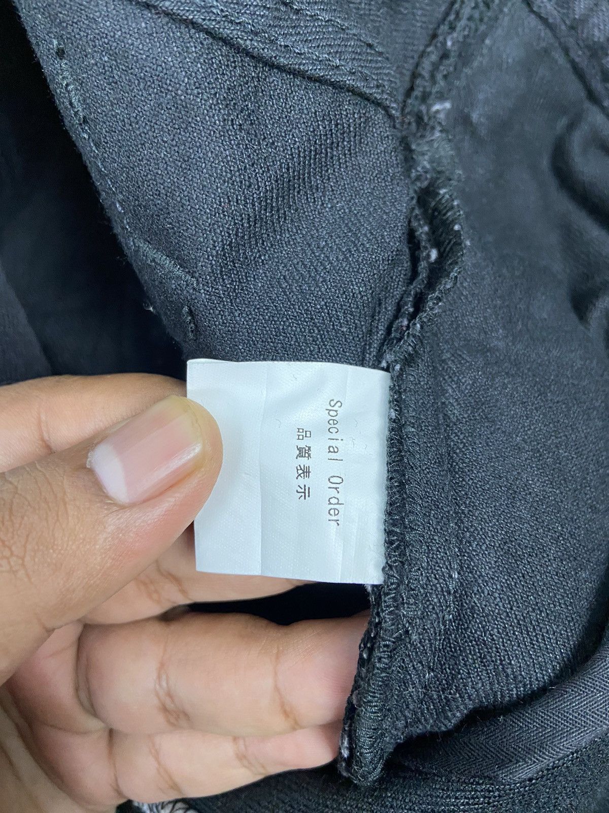 Issey Miyake × Japanese Brand × Tete Homme Kazutaka katoh Issey Miyake Tete Homme Denim Jeans Size US 38 / EU 54 - 10 Thumbnail