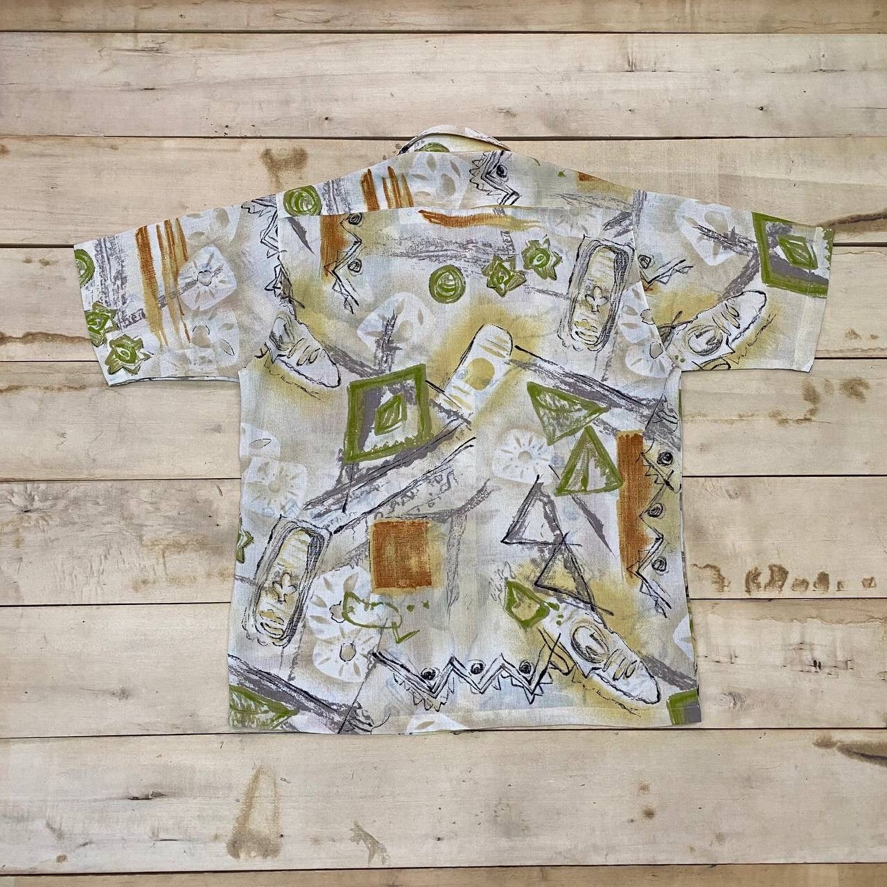 Vintage A570 VTG ART VAN GOGH STYLE SHIRTS Size US L / EU 52-54 / 3 - 4 Thumbnail