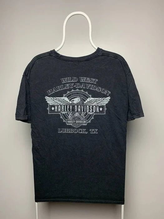 Harley Davidson Harley Davidson T-shirt L black vintage big logo reverse Size US L / EU 52-54 / 3 - 4 Thumbnail