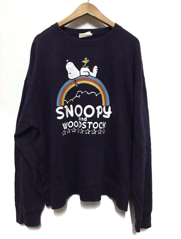 Cartoon Network × Peanuts Snoopy rainbow sweatshirt size L Size US L / EU 52-54 / 3 - 1 Thumbnail