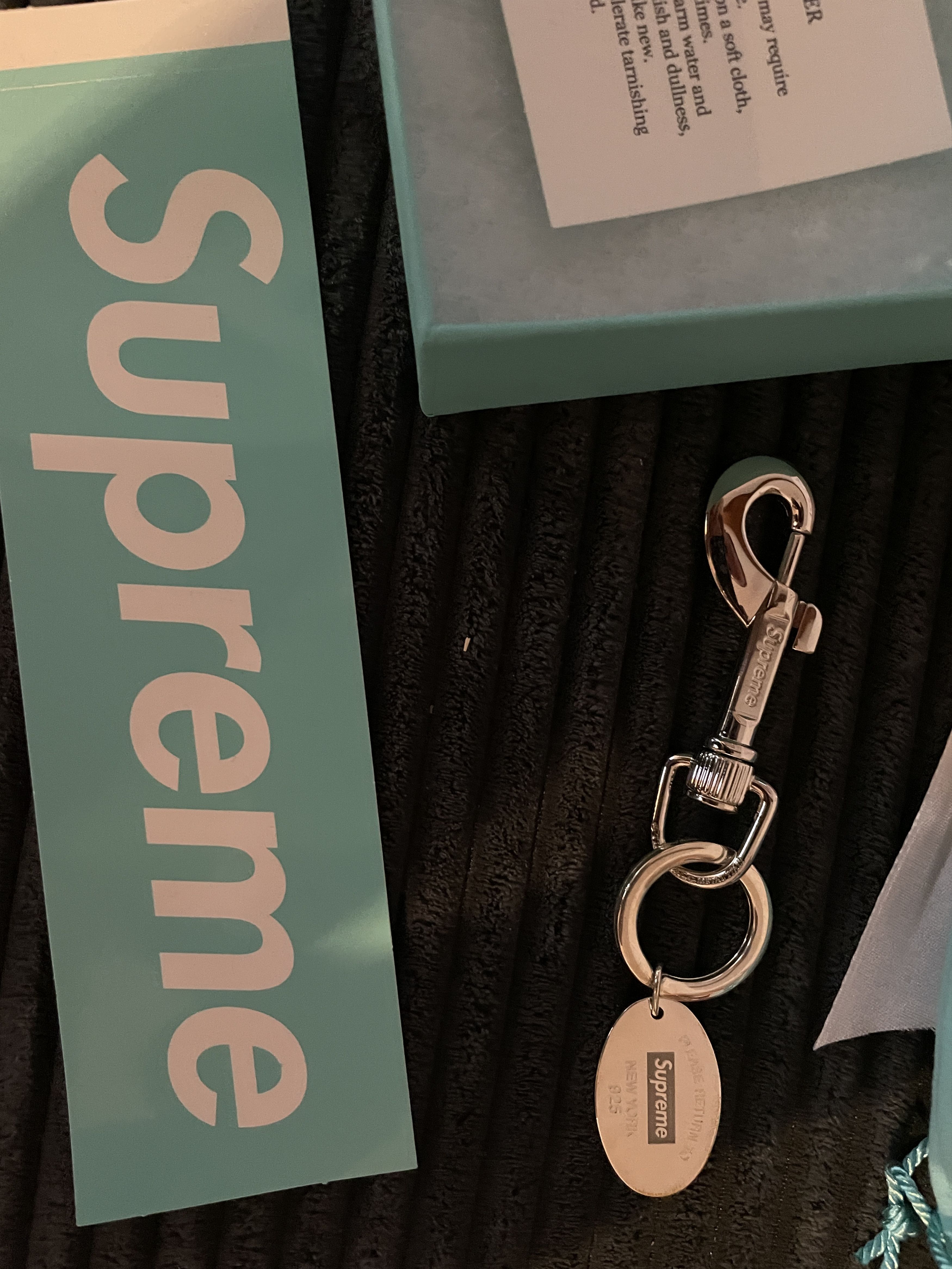 Supreme Tiffany Keyring | Grailed