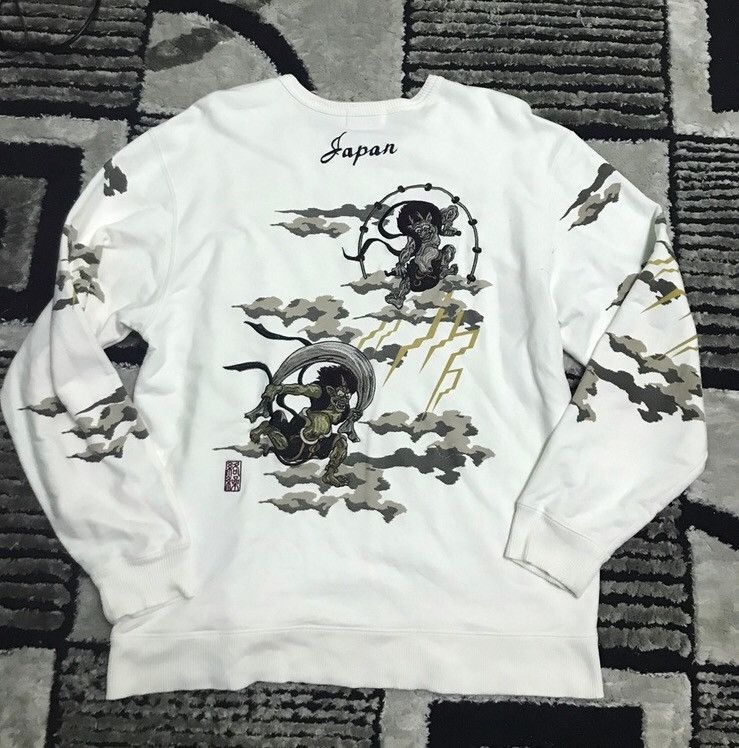 Japanese Brand Kara kuri sweatshirt Size US XL / EU 56 / 4 - 3 Thumbnail