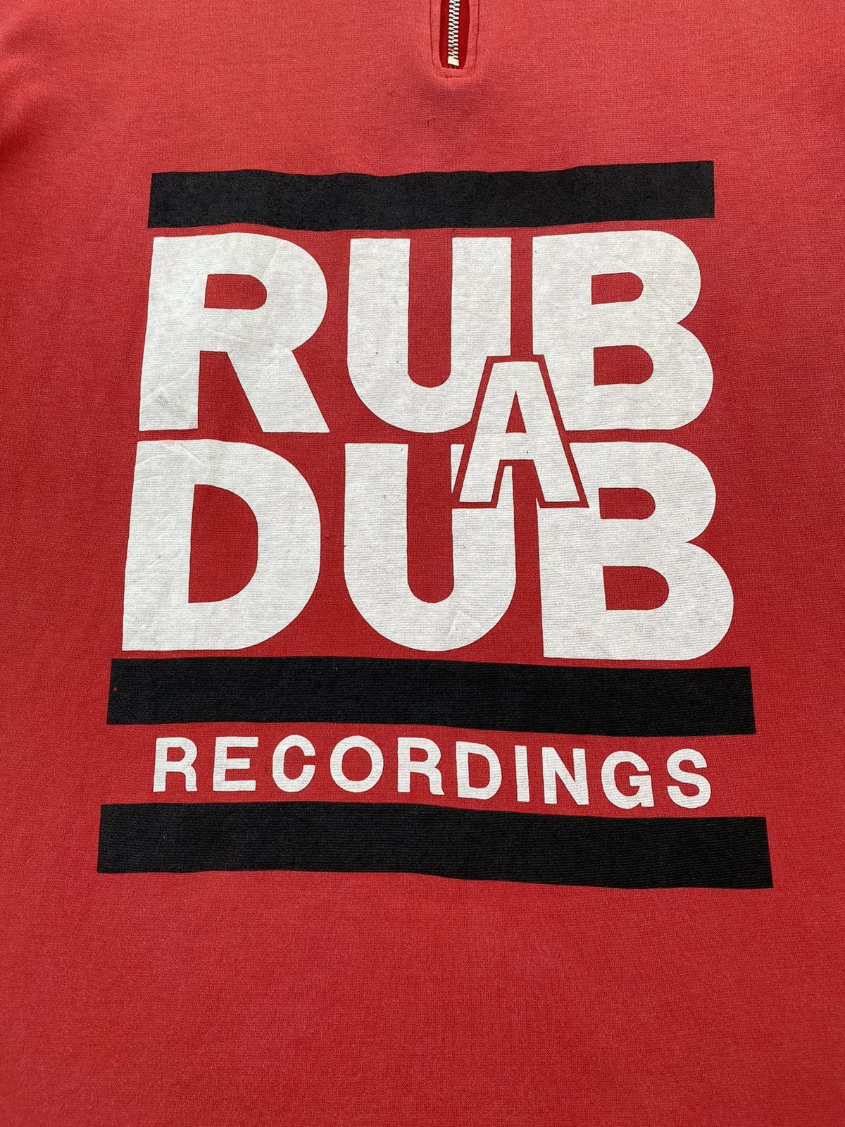 Band Tees Vintage Rub A Dub Recordings Reggae Distressed Tees Size US S / EU 44-46 / 1 - 3 Thumbnail