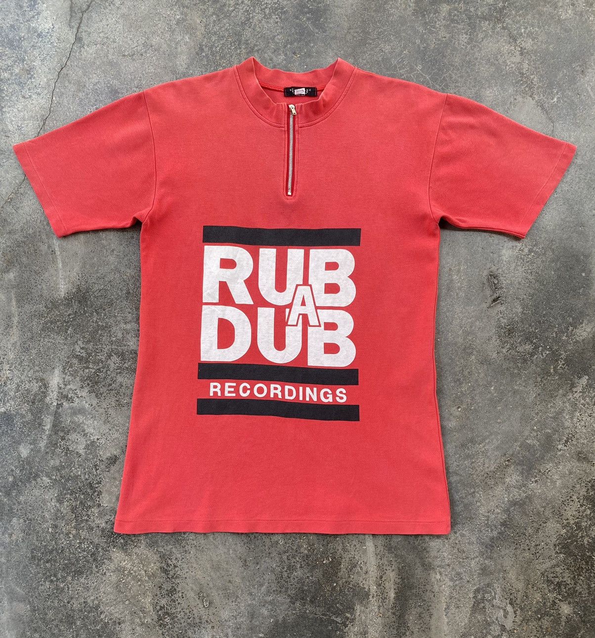 Band Tees Vintage Rub A Dub Recordings Reggae Distressed Tees Size US S / EU 44-46 / 1 - 1 Thumbnail