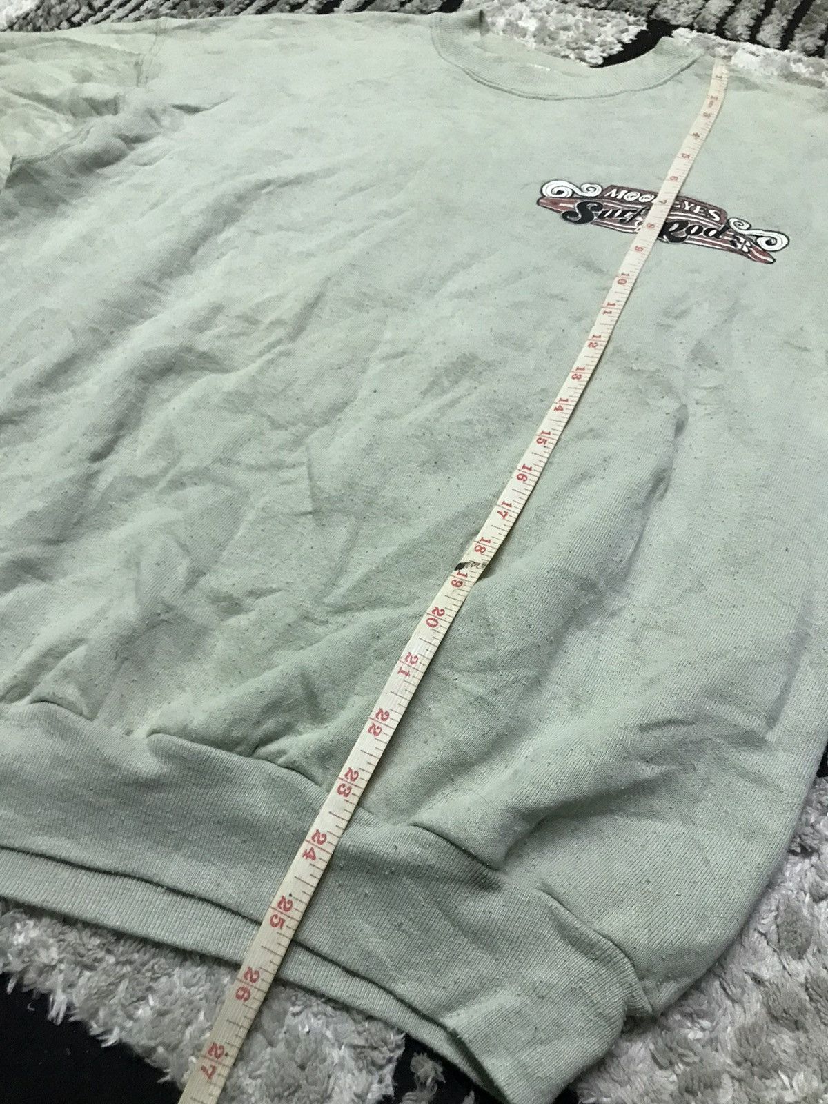 Vintage Vintage Mooneyes surf & rod sweatshirt Size US L / EU 52-54 / 3 - 5 Thumbnail