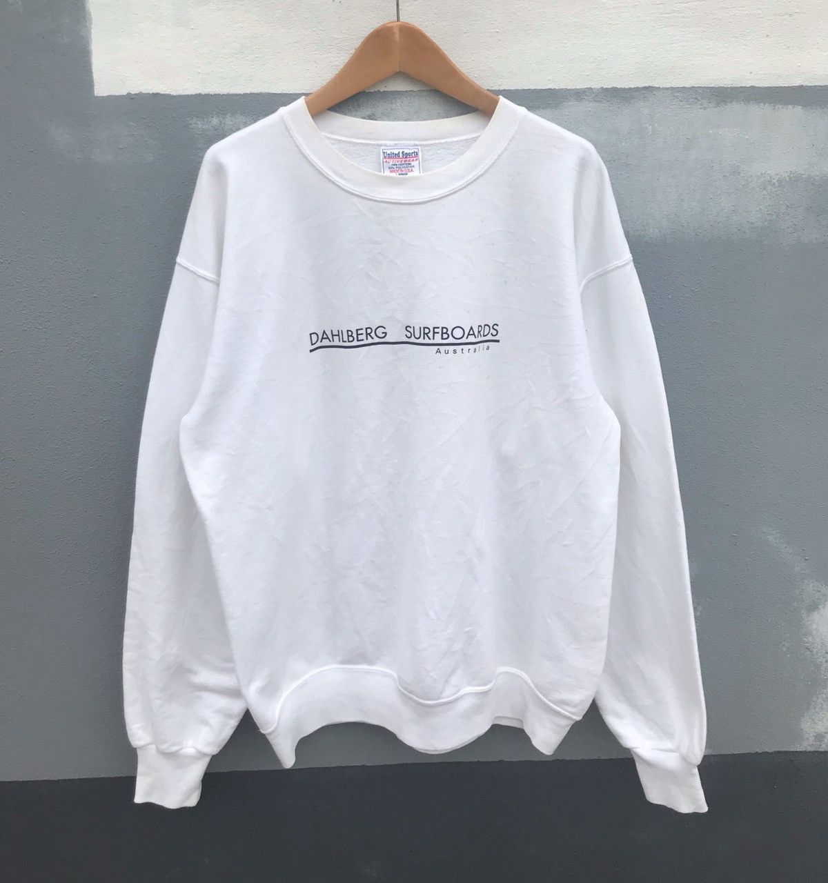 Vintage 🔥Dahlberg surfboard sweatshirt Size US L / EU 52-54 / 3 - 1 Thumbnail
