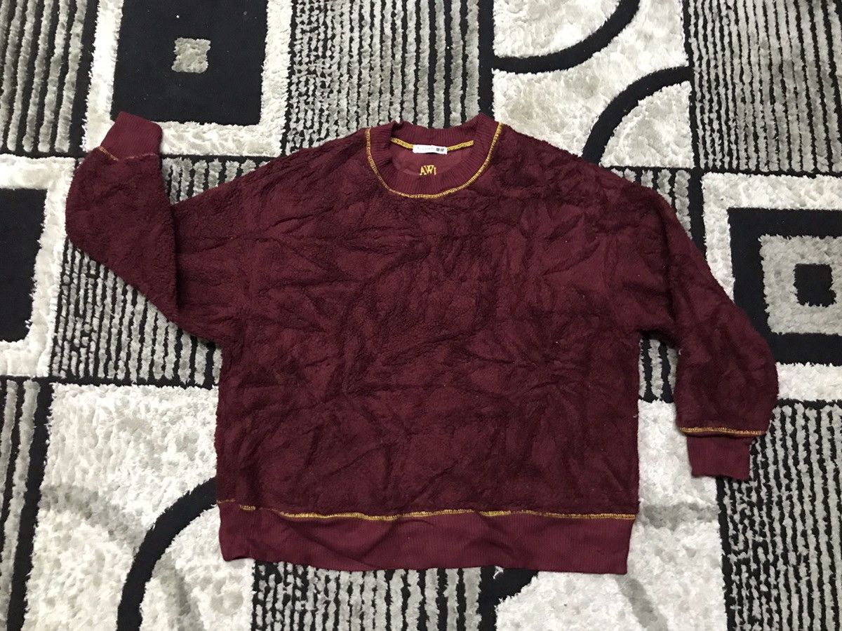J.W.Anderson deep pile fleece sweatshirt