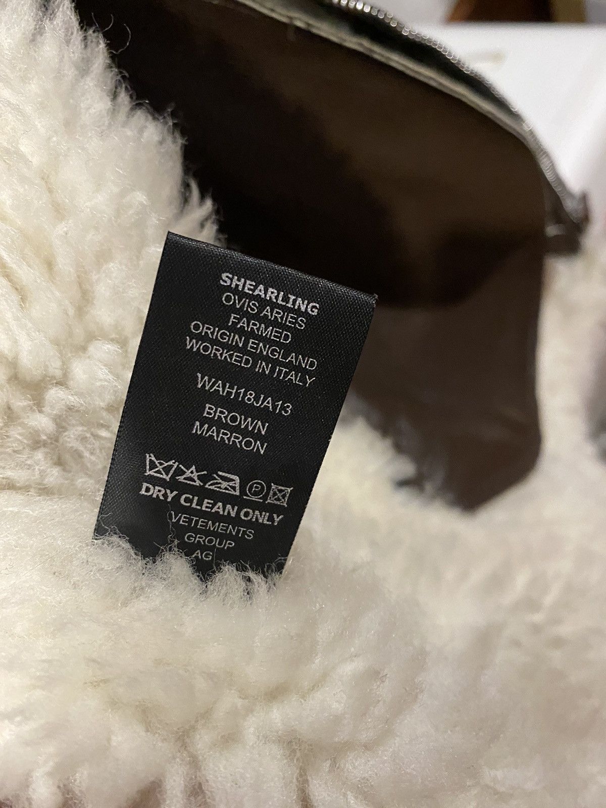 Vetements Vetements Shearling Leather Jacket AW2017 Size US XS / EU 42 / 0 - 11 Thumbnail